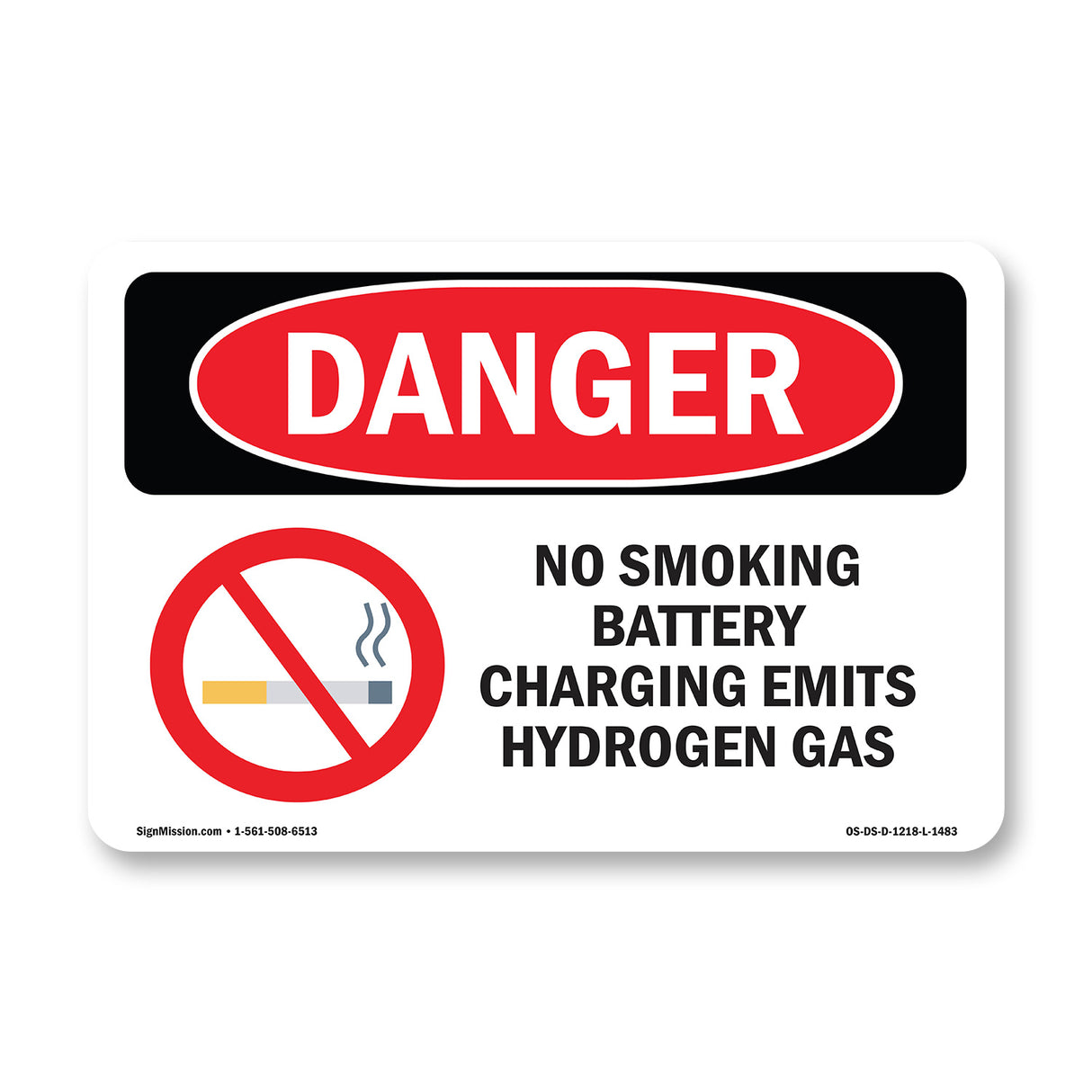 No Smoking Battery Charging Area