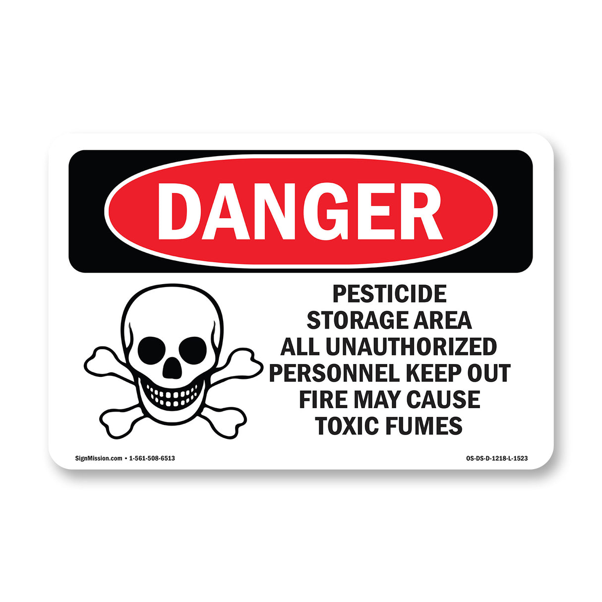 Pesticide Storage Area