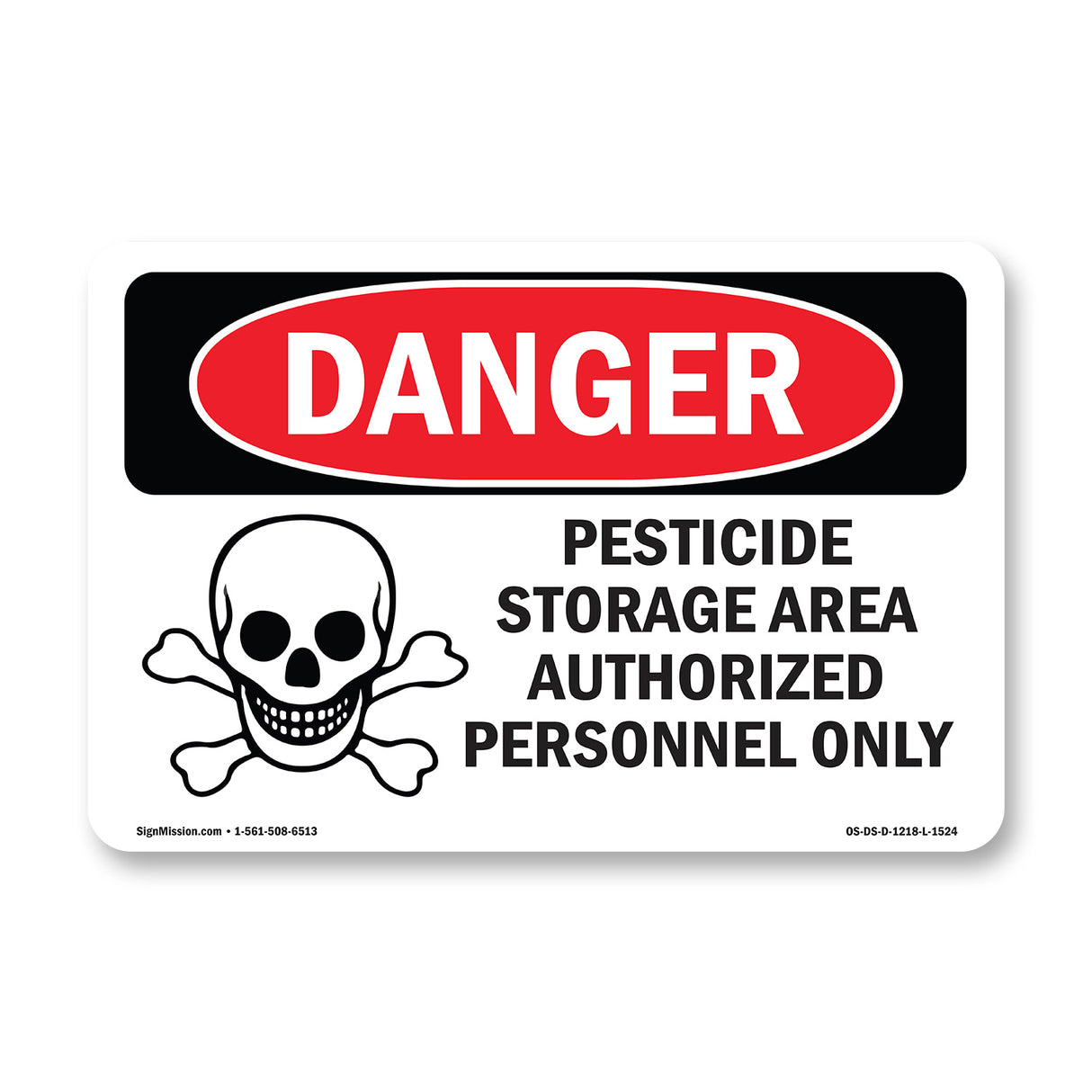 Pesticide Storage Area Spanish