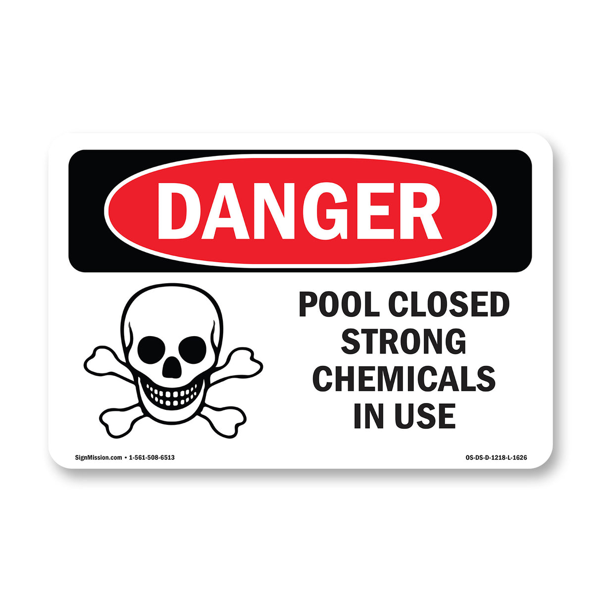 Pool Closed Strong