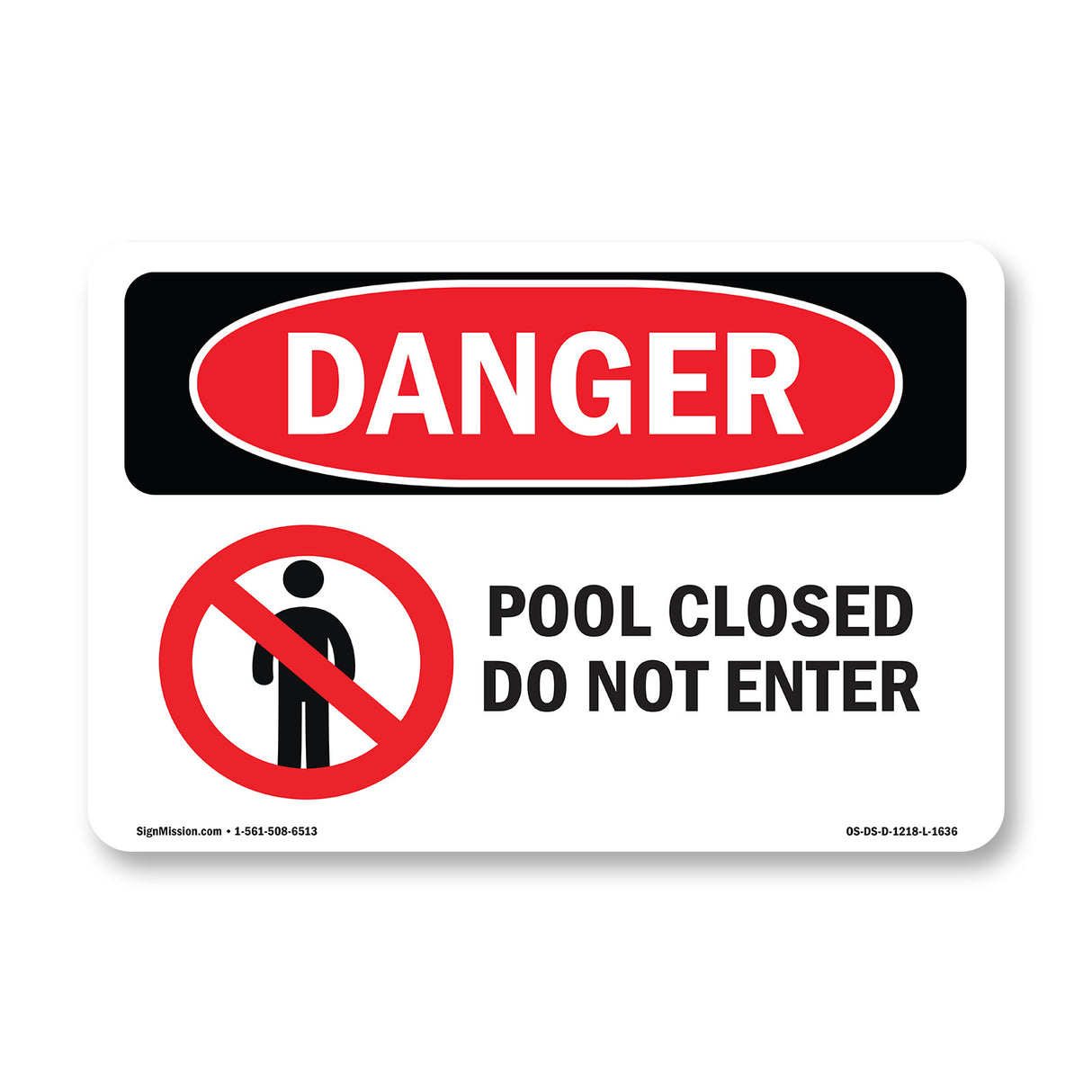 Pool Closed Do Not Enter