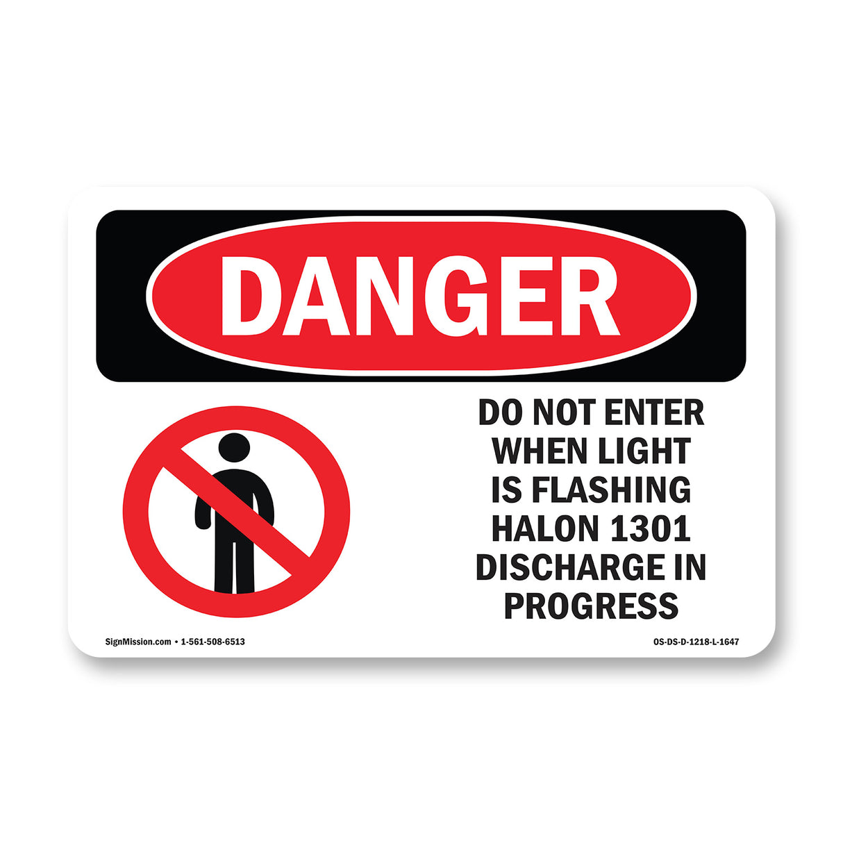 Do Not Enter When Light Is Flashing