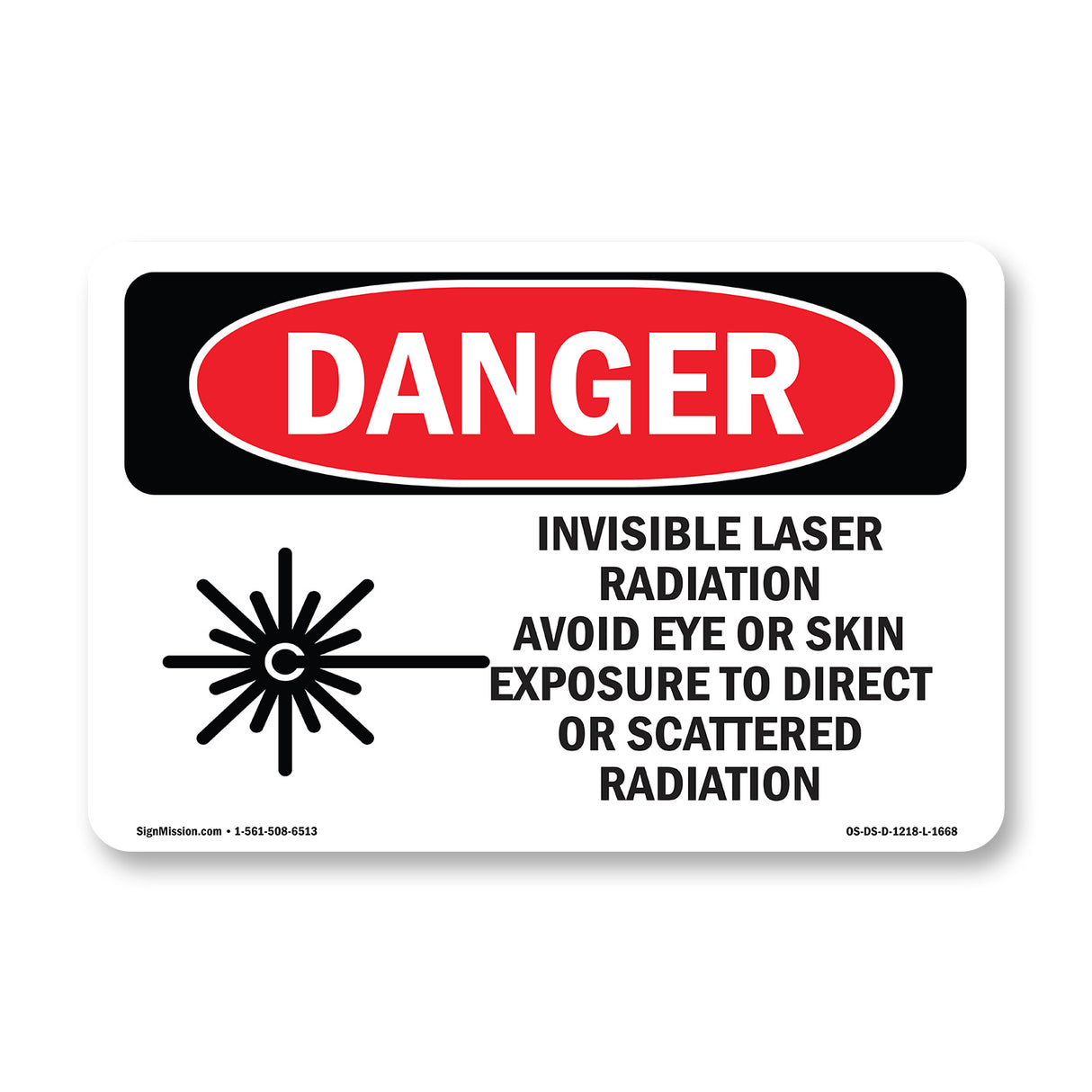 Invisible Laser Radiation Avoid Eye Exposure