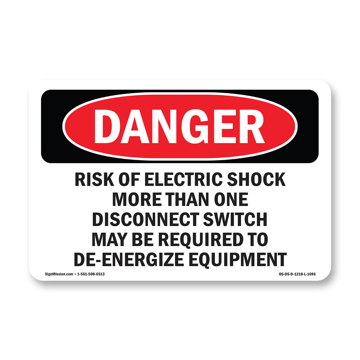 Risk Of Electric Shock More Than One