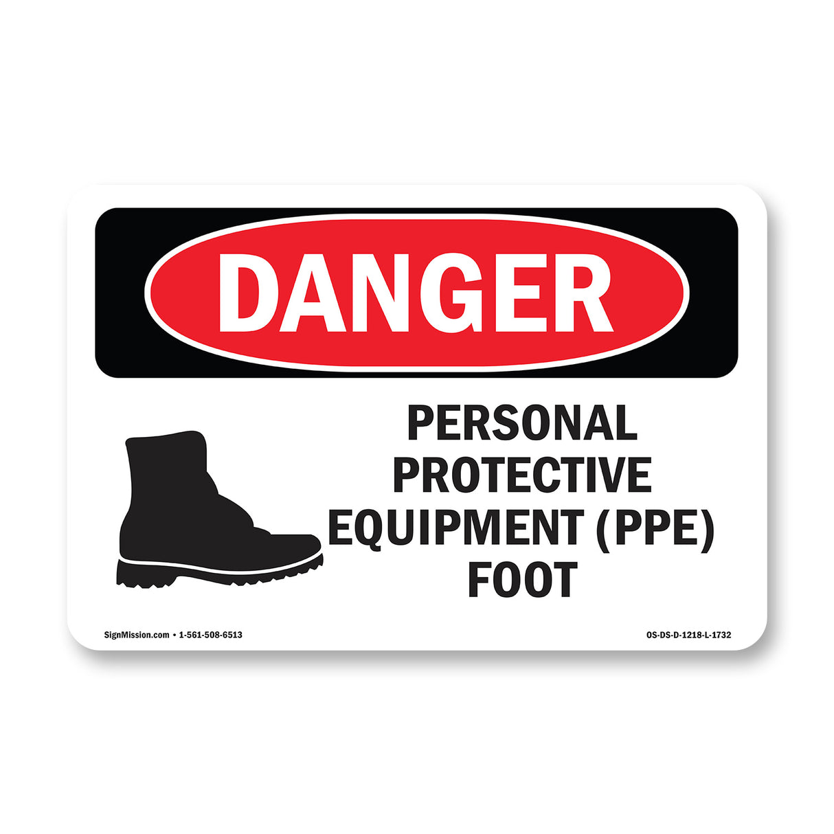 Personal Protective Equipment Foot