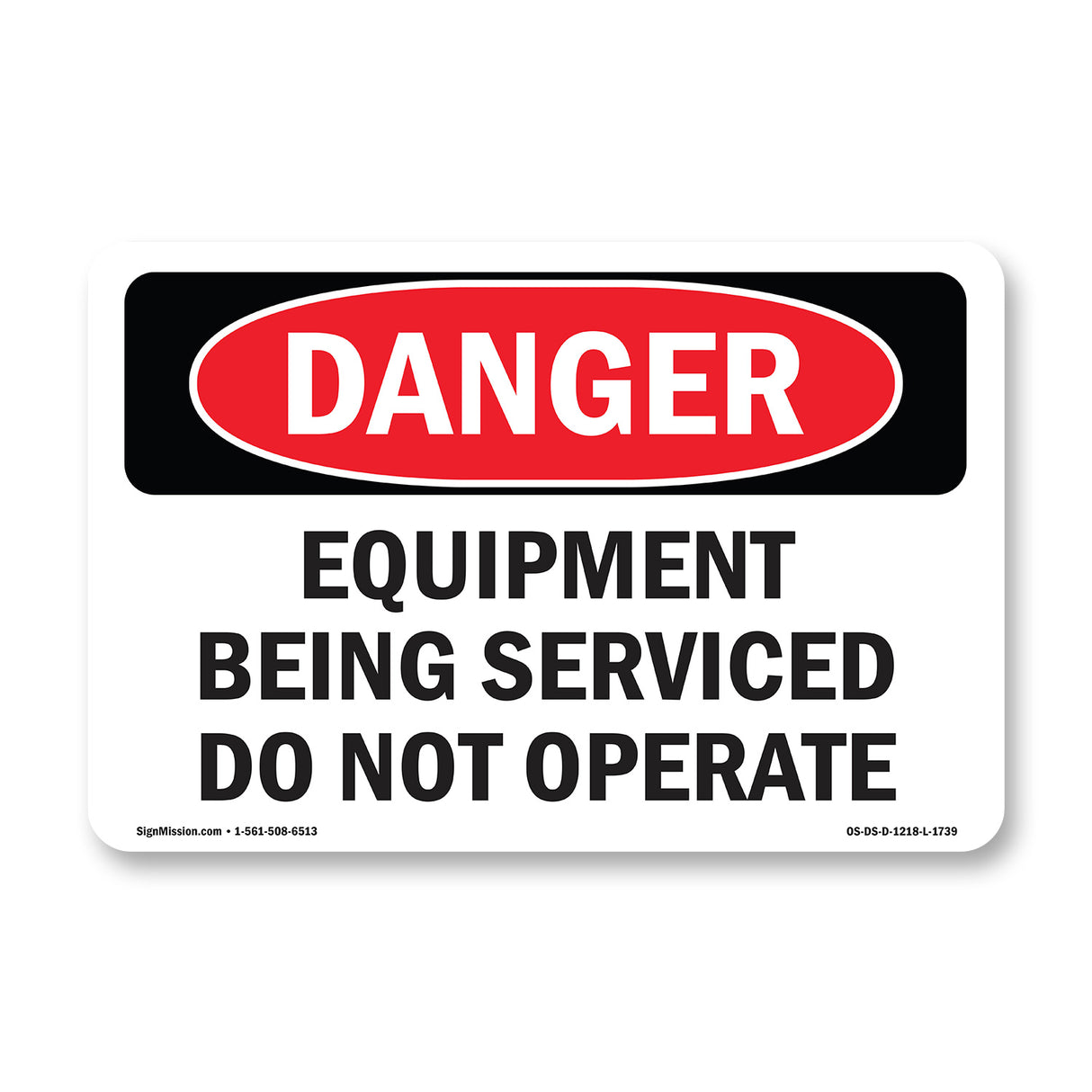 Equipment Being Serviced Do Not Operate