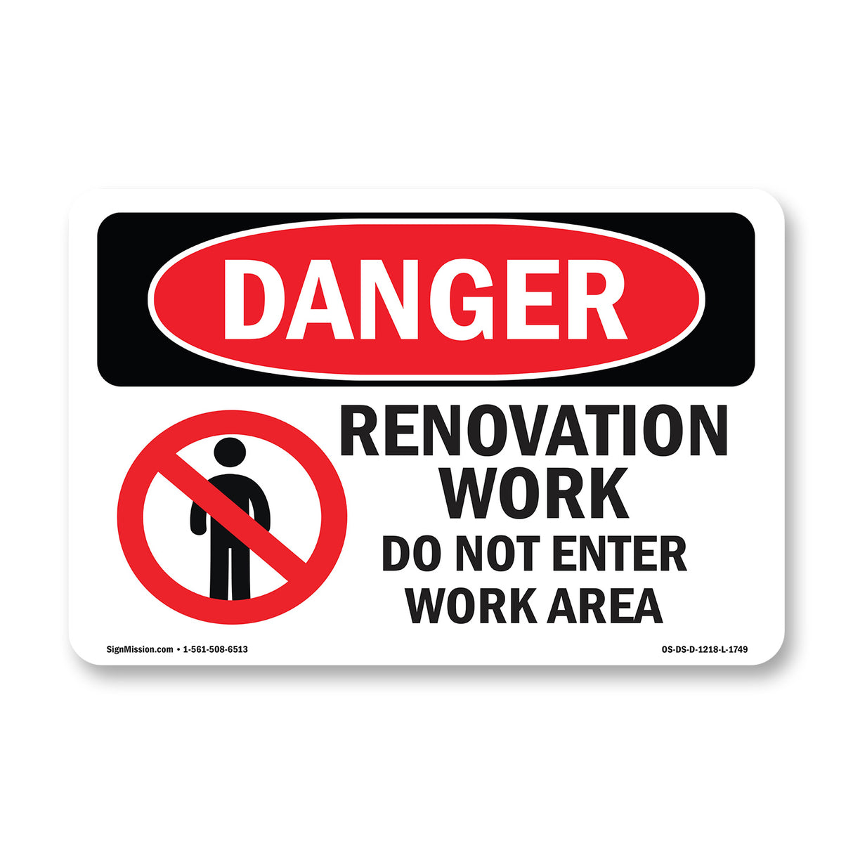 Renovation Work Do Not Enter Work Area