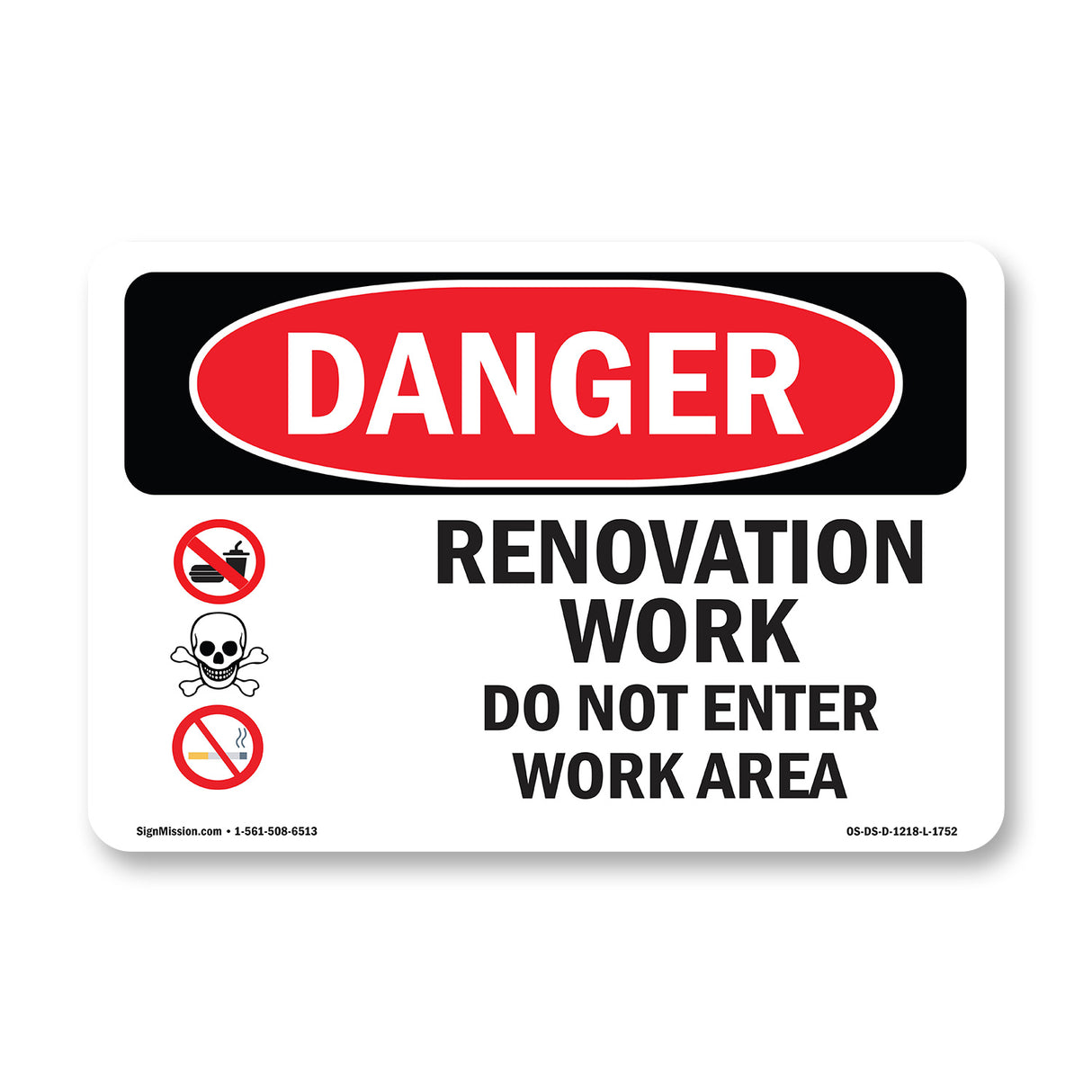 Renovation Work Do Not Enter Work Area