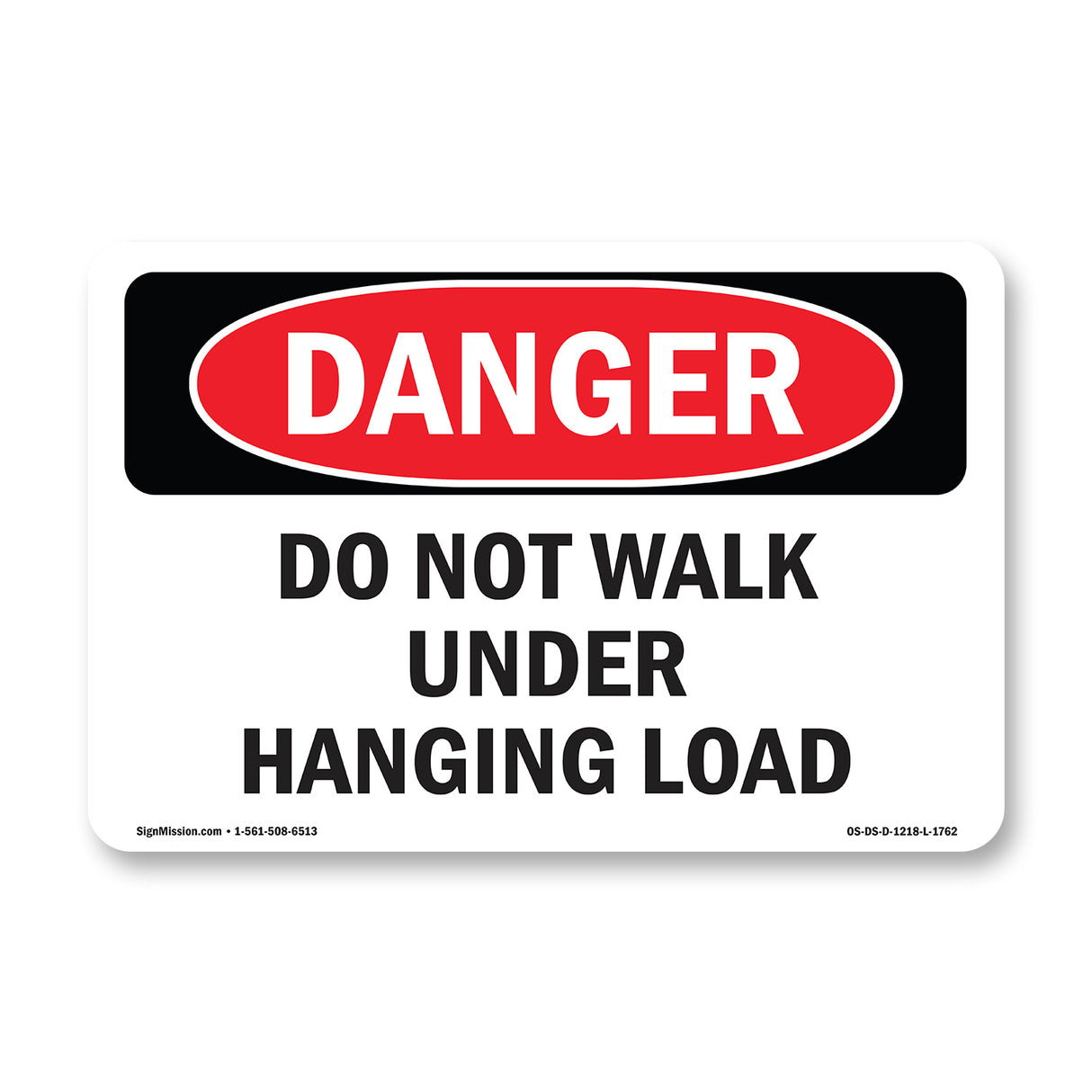 Do Not Walk Under Hanging Load