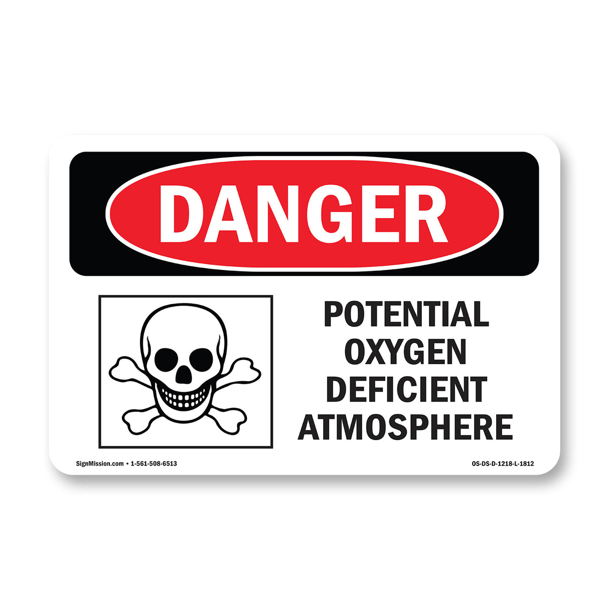 Potential Oxygen Deficient Atmosphere