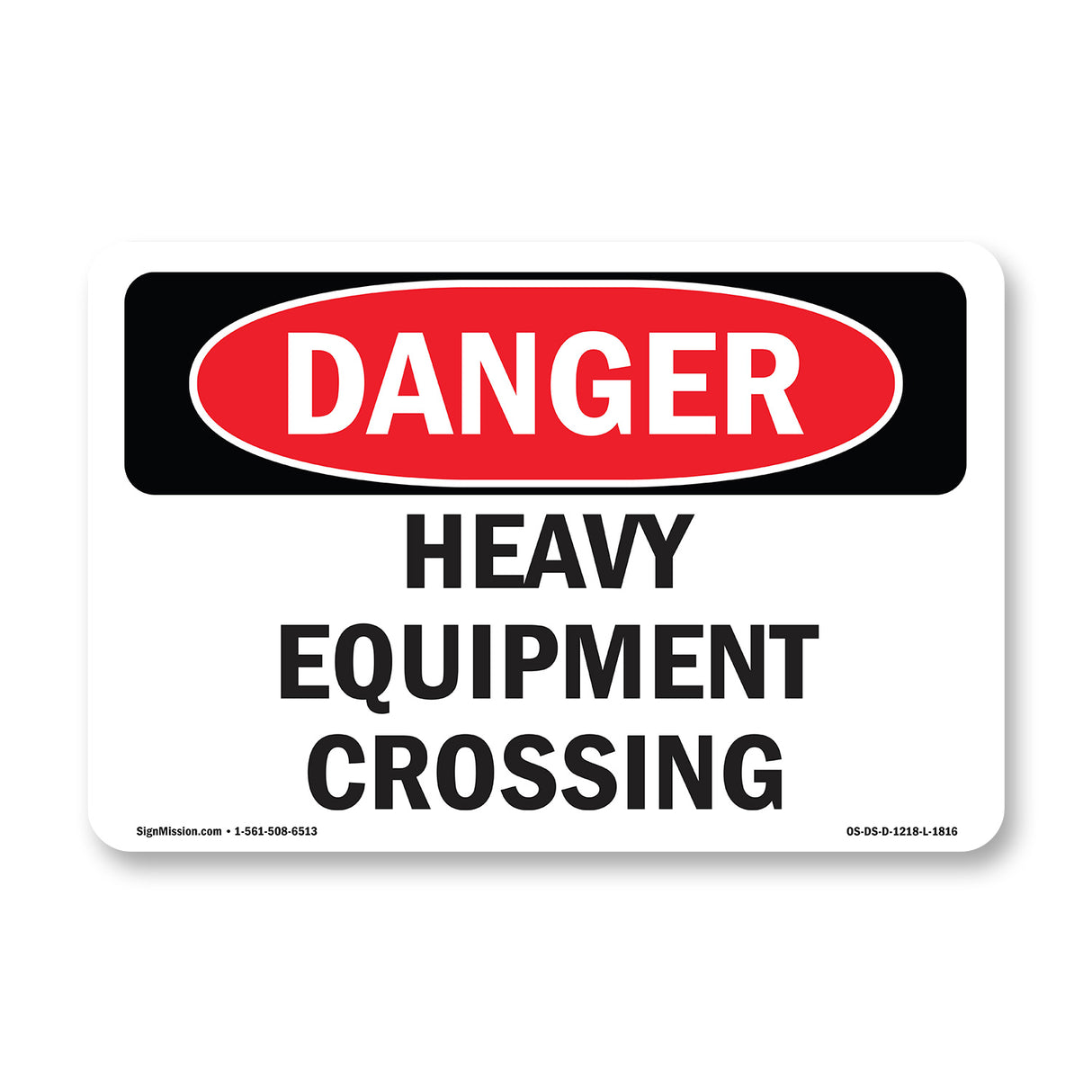 Heavy Equipment Crossing