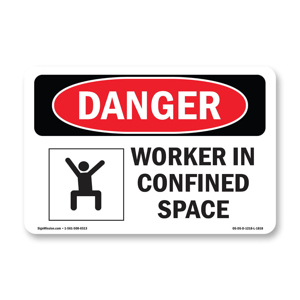 Worker In Confined Space