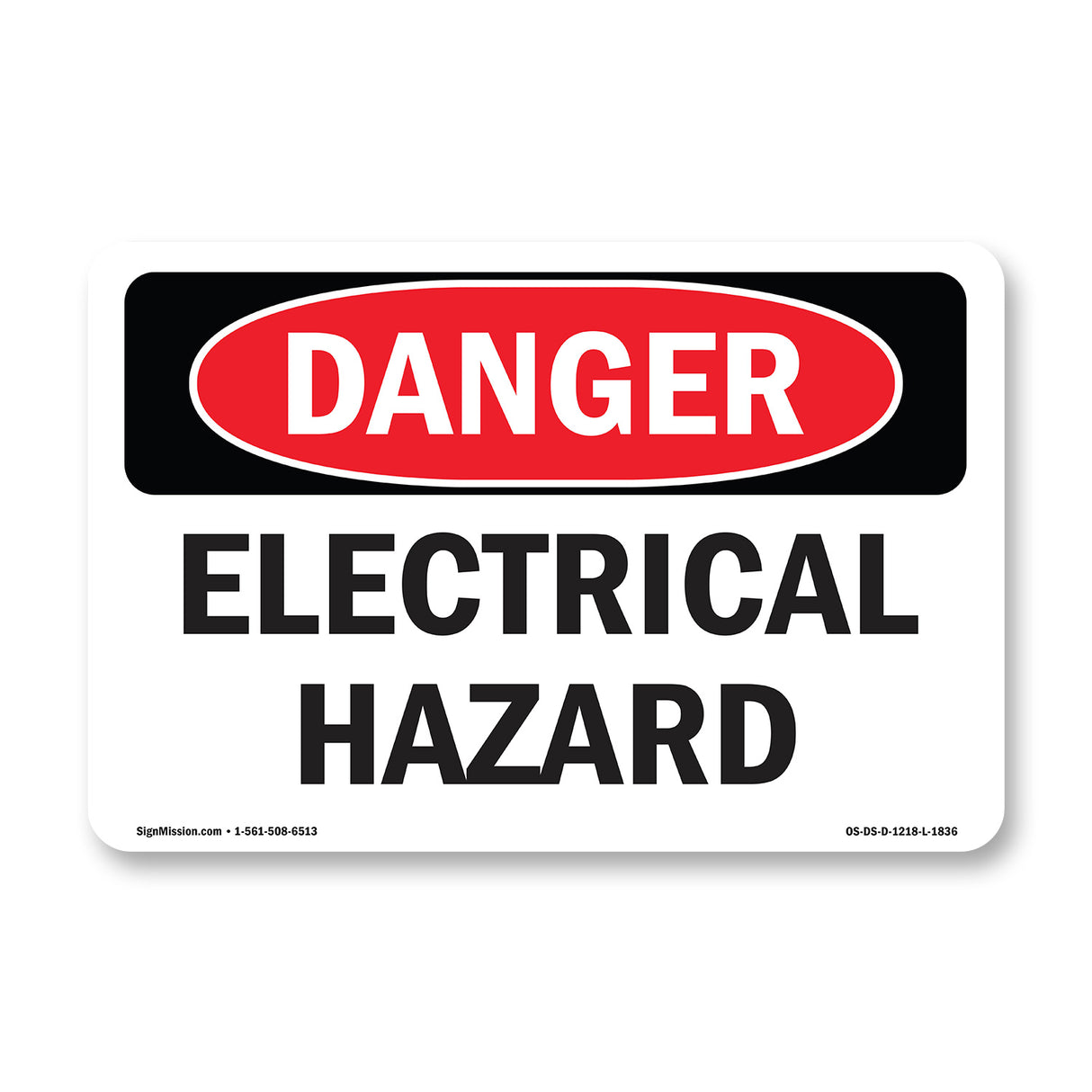 Portrait Electrical Hazard