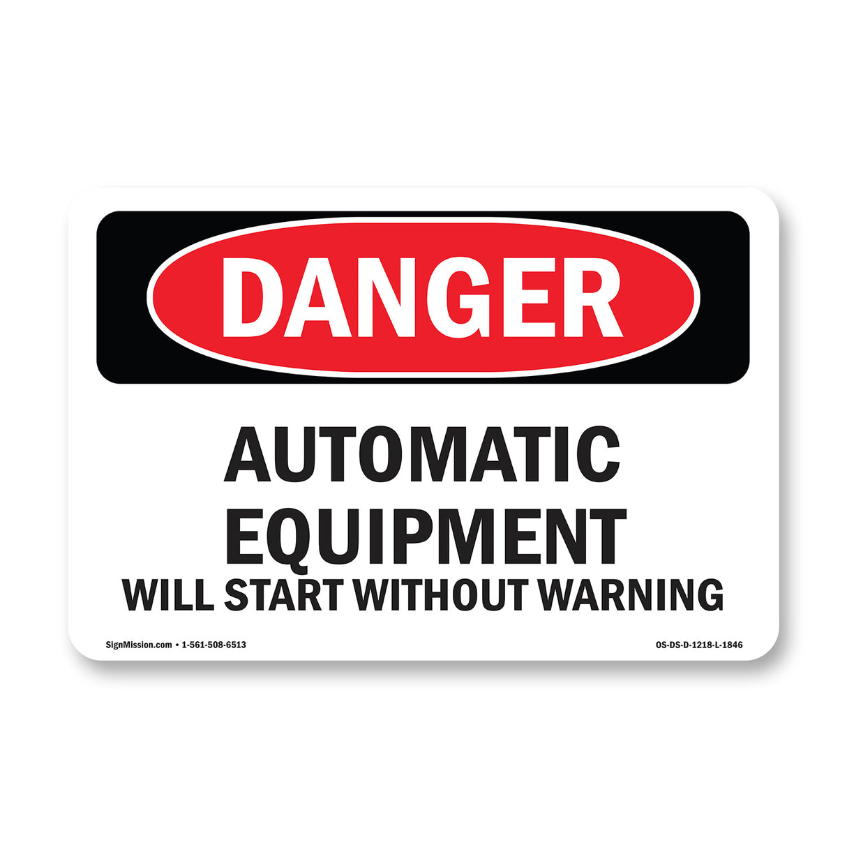 Automatic Equipment Start Without Warning