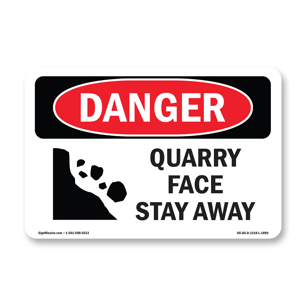 Quarry Face Stay Away
