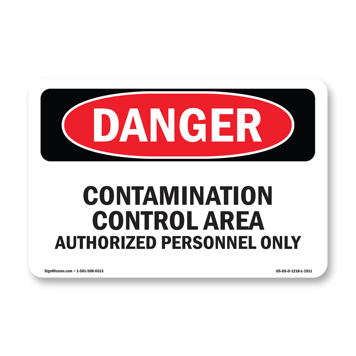 Contamination Control Area Authorized