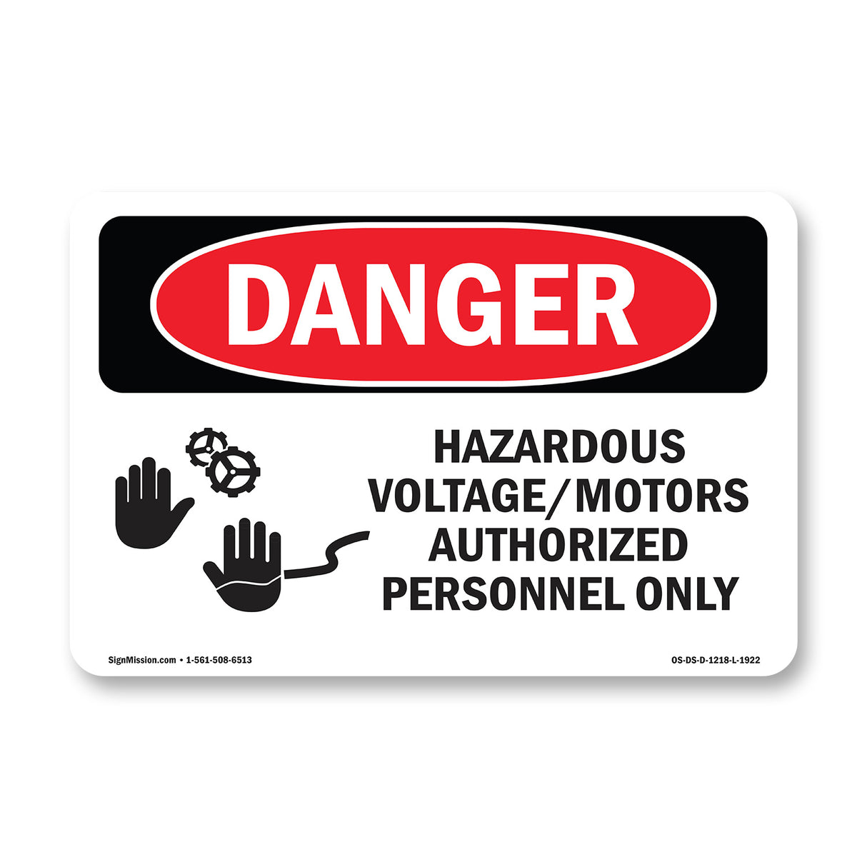 Hazardous VoltageMotors