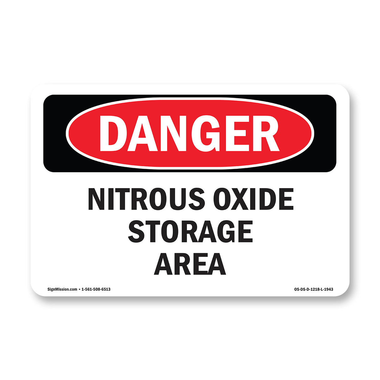 Nitrous Oxide Storage Area