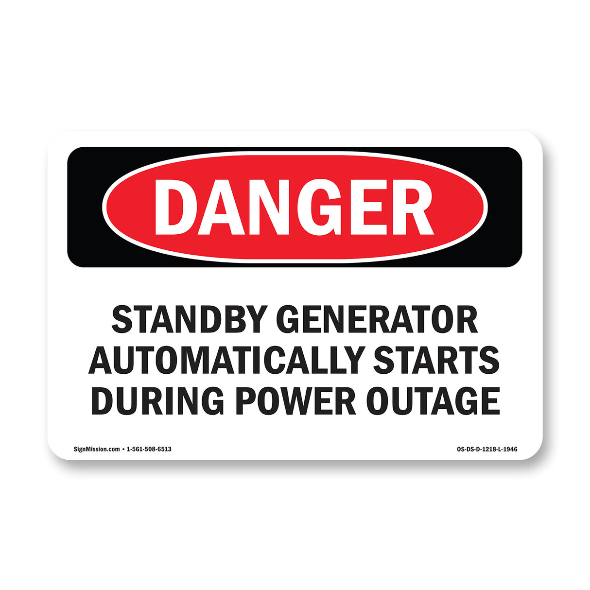 Standby Generator Automatically Starts During