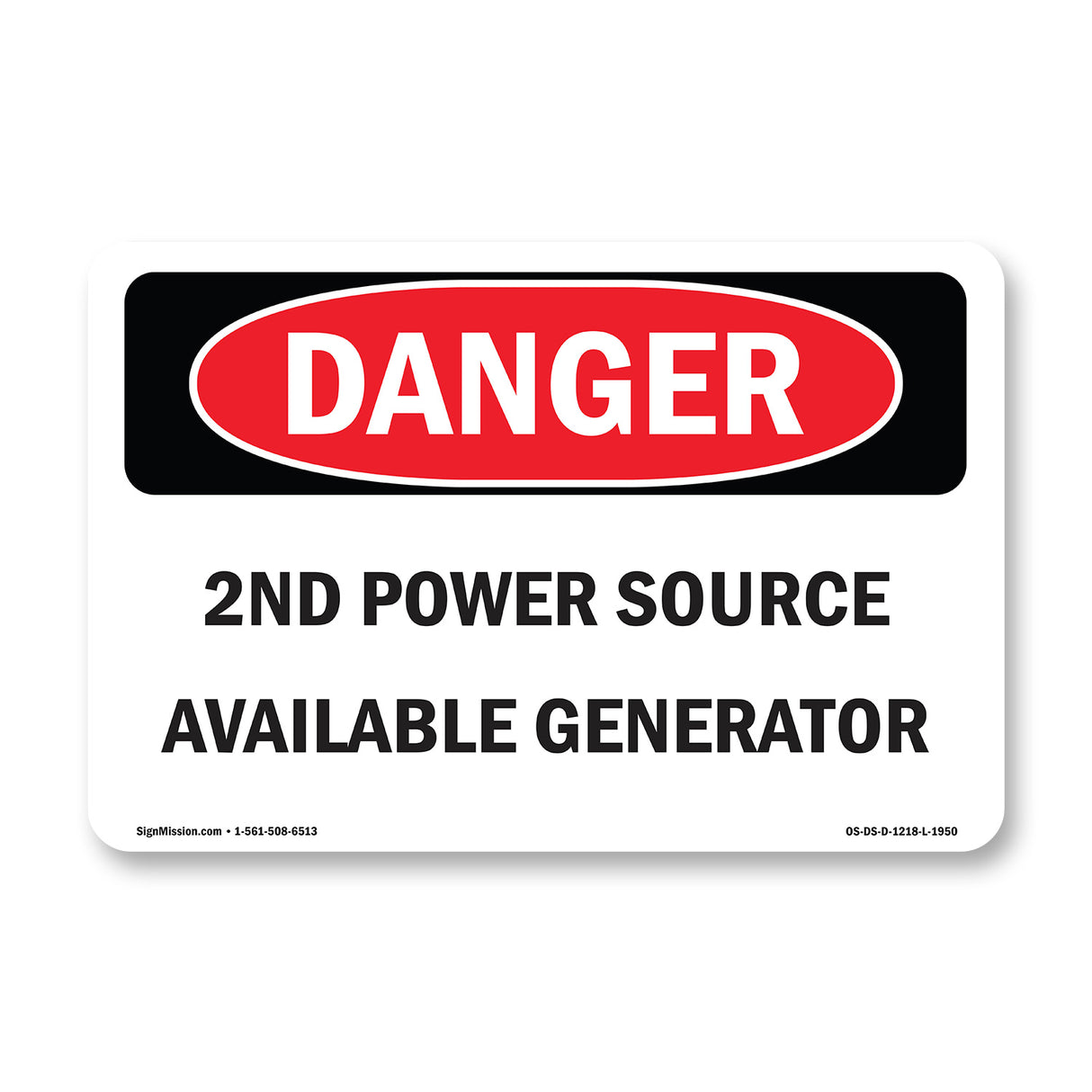 2nd Power Source Available Generator