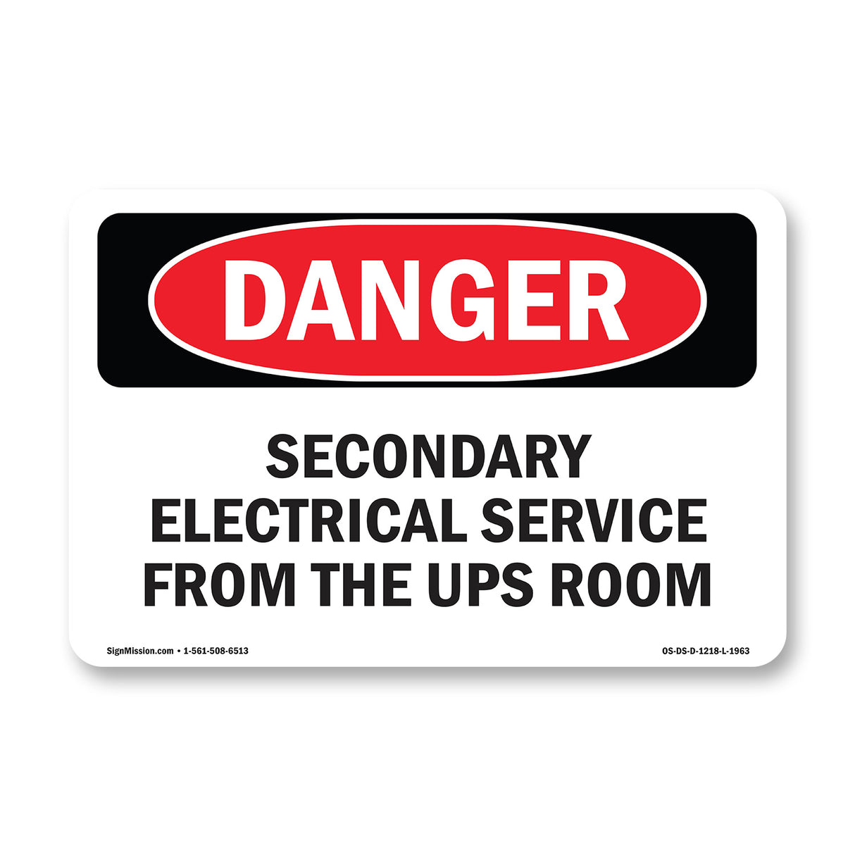 Secondary Electrical Service From The UPS Room