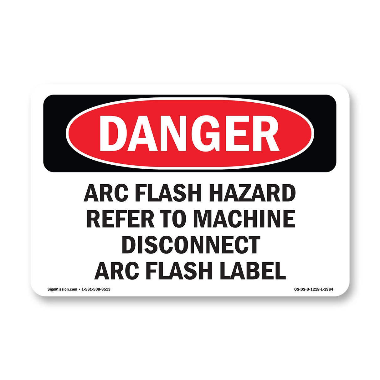 Arc Flash Hazard Refer To Machine Disconnect