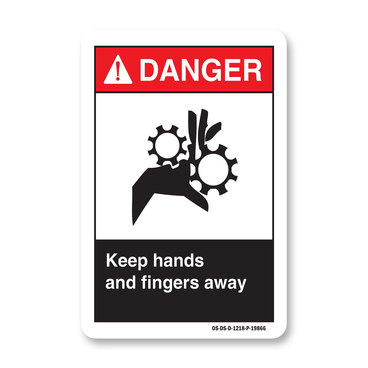 Keep Hands And Fingers Away