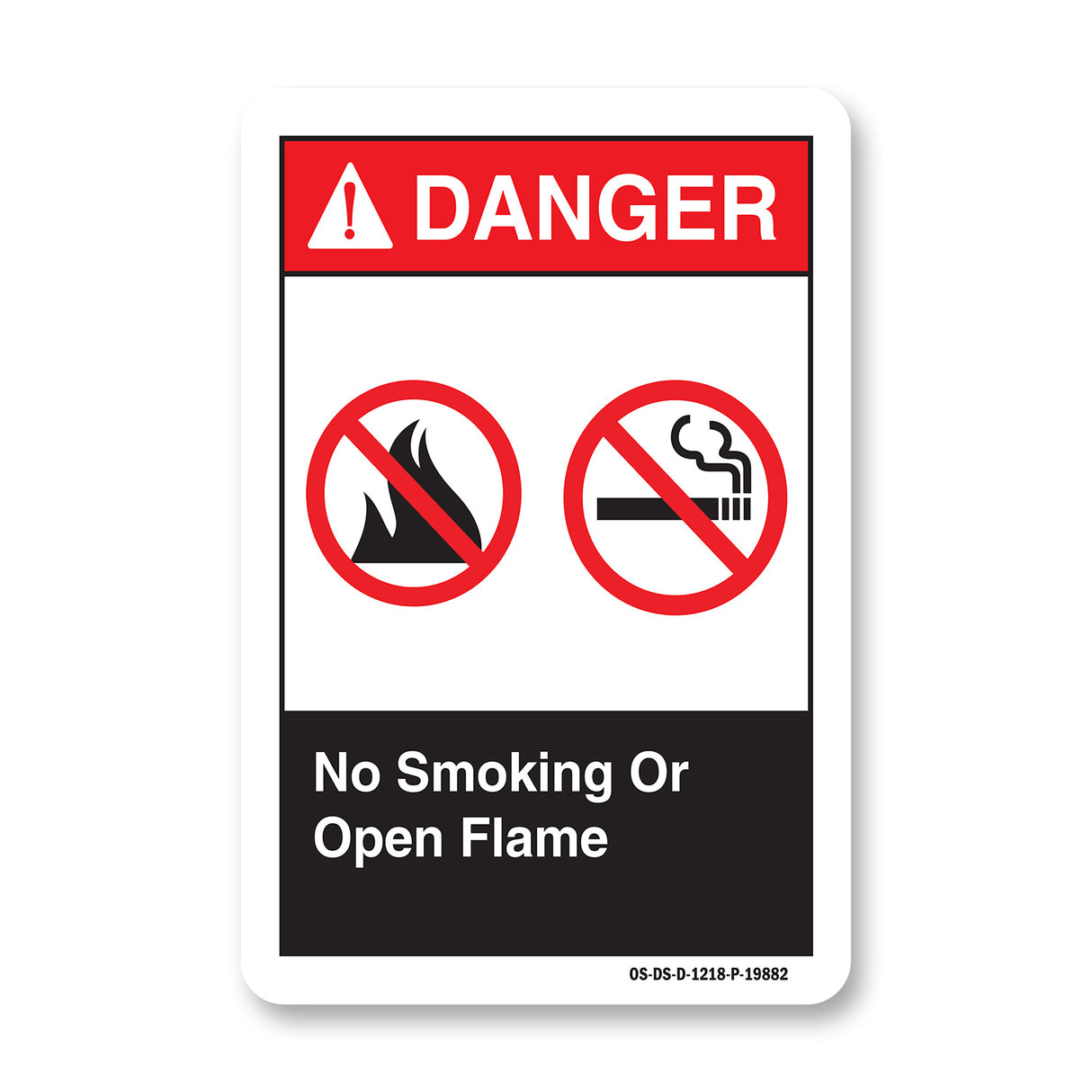 No Smoking or Open Flame