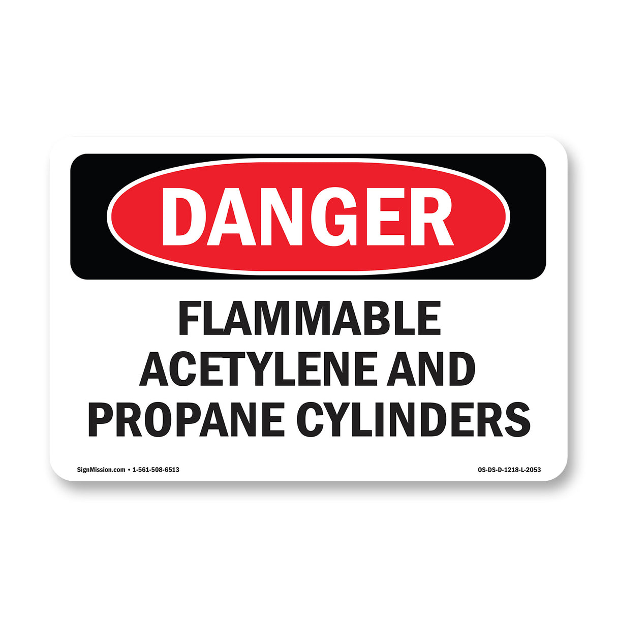 Flammable ACETYLENE And Propane Cylinders