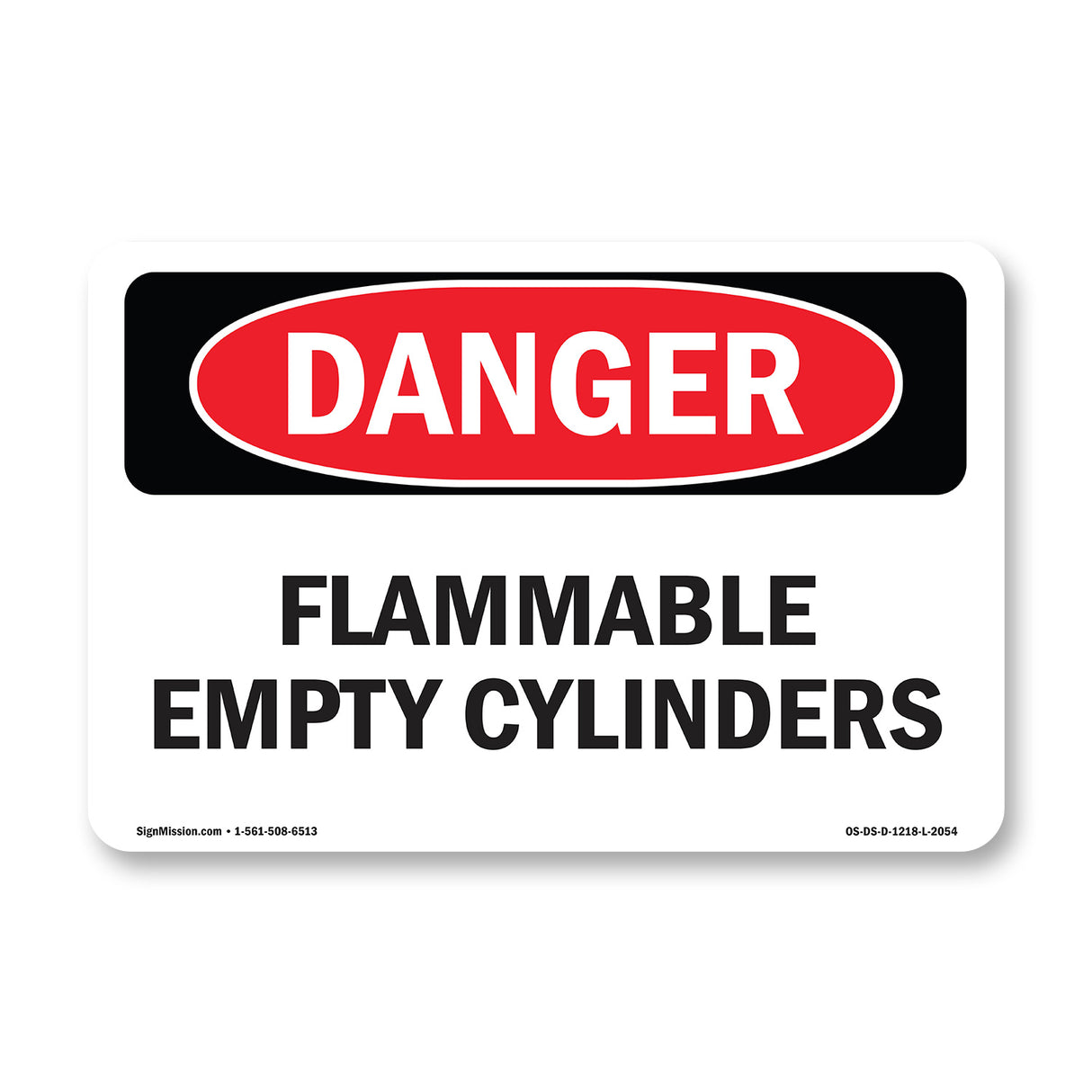 Flammable Empty Cylinders