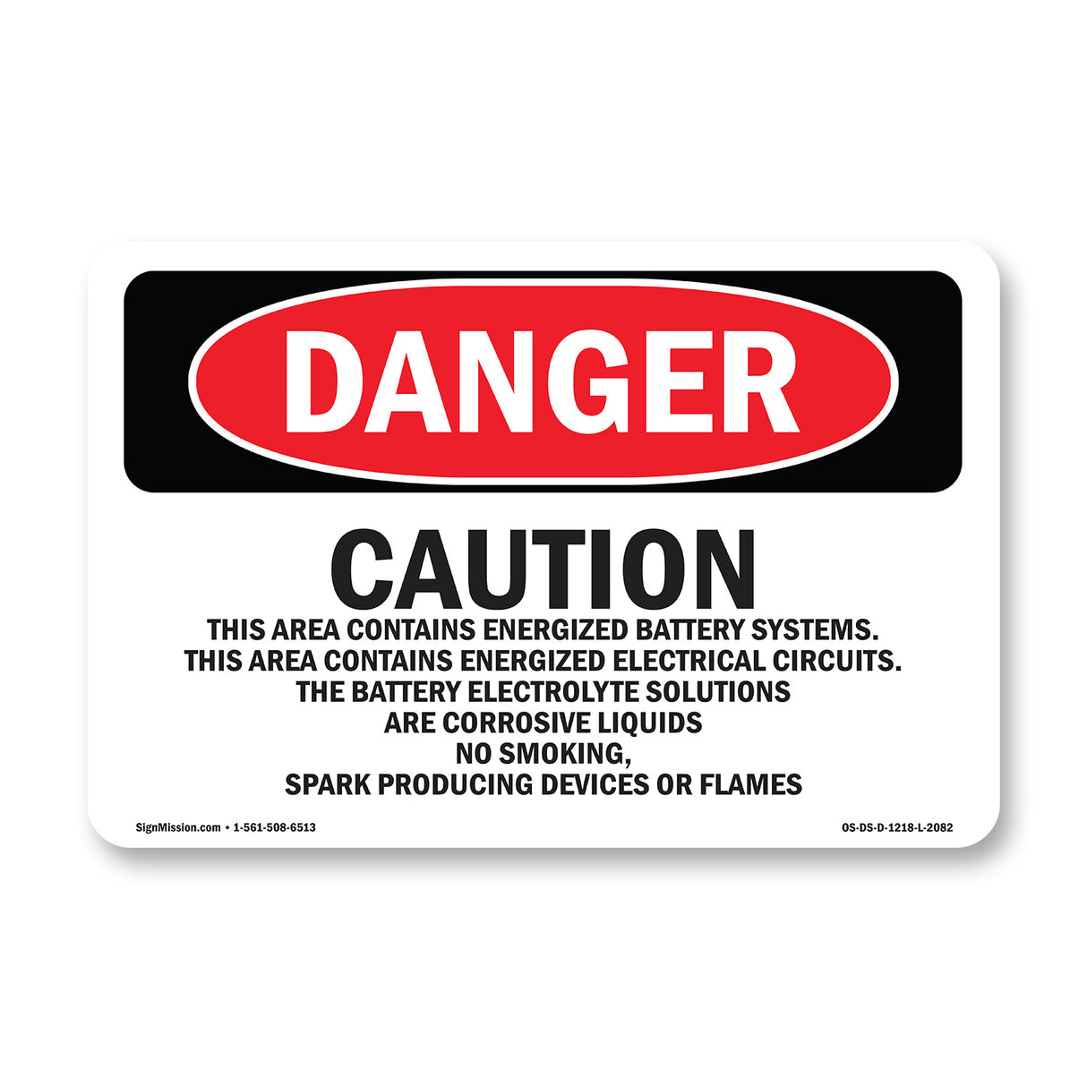 Caution This Area Contains Energized