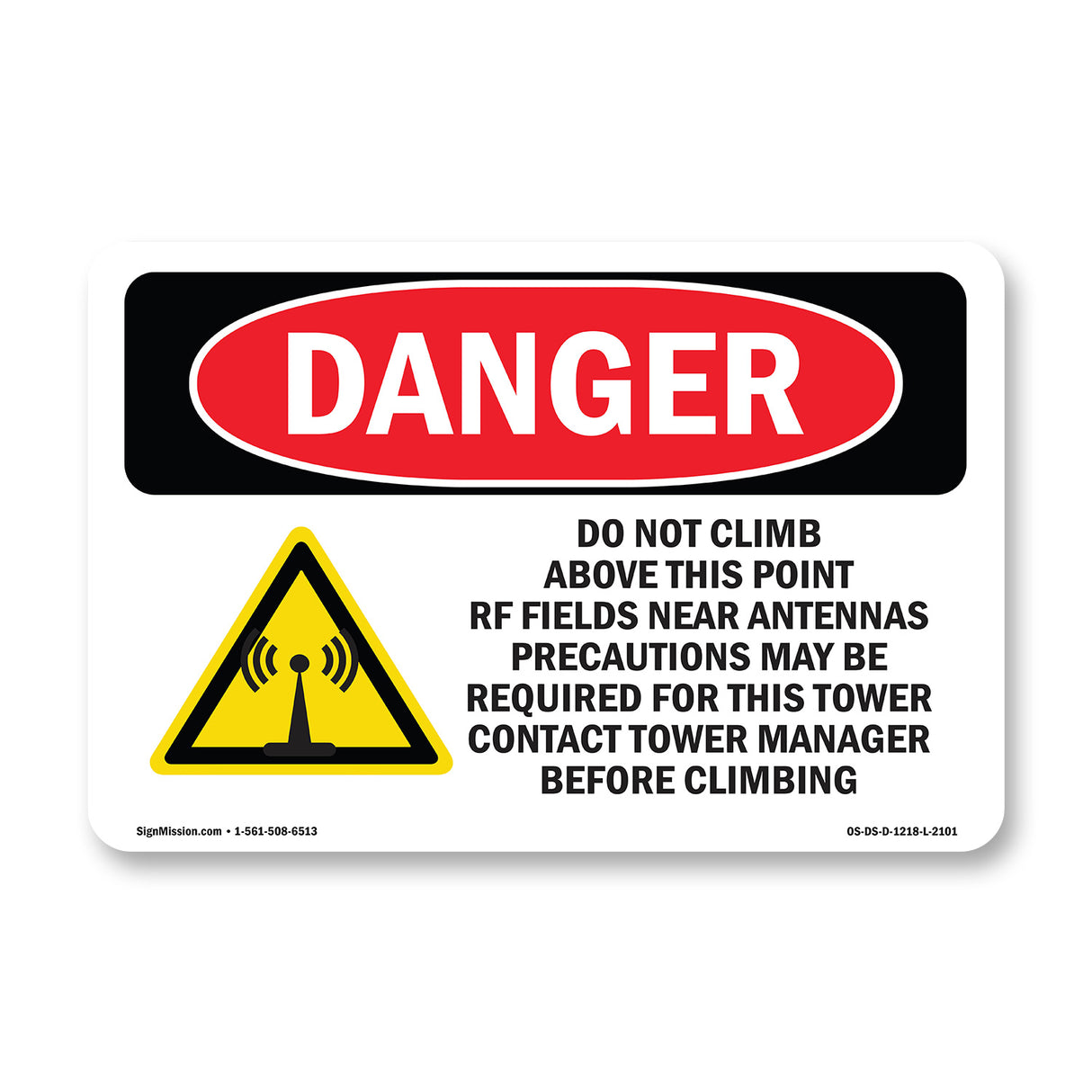 Do Not Climb Above This Point