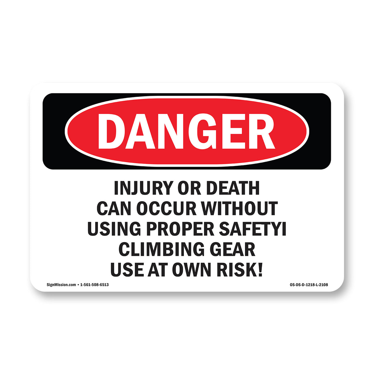 Injury Or Death Can Occur Without Using