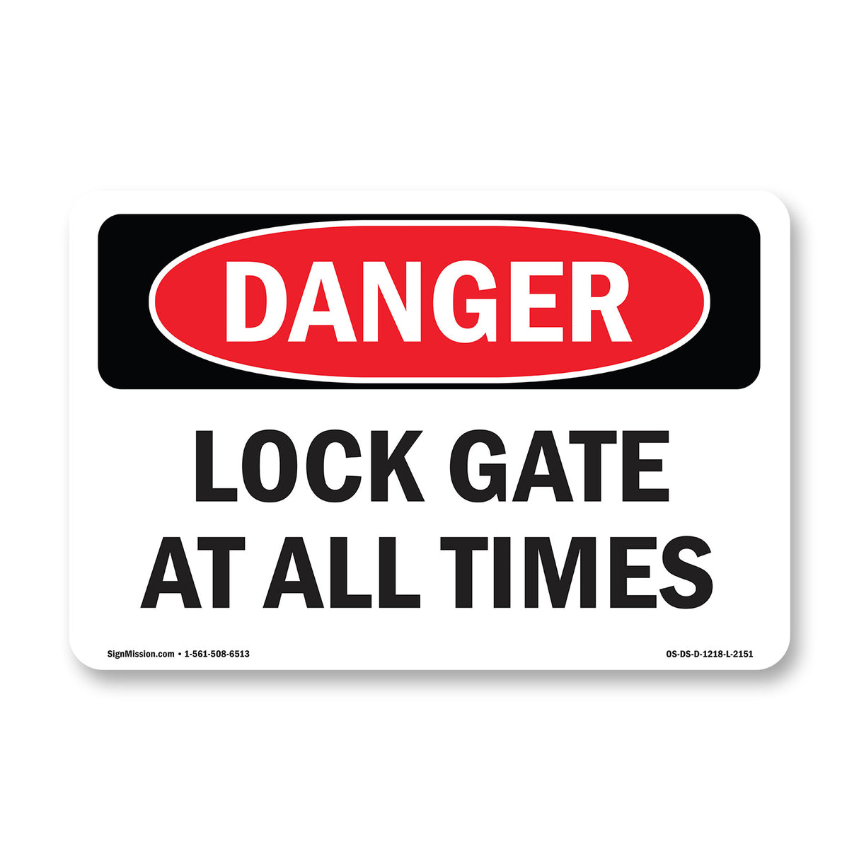 Lock Gate At All Times