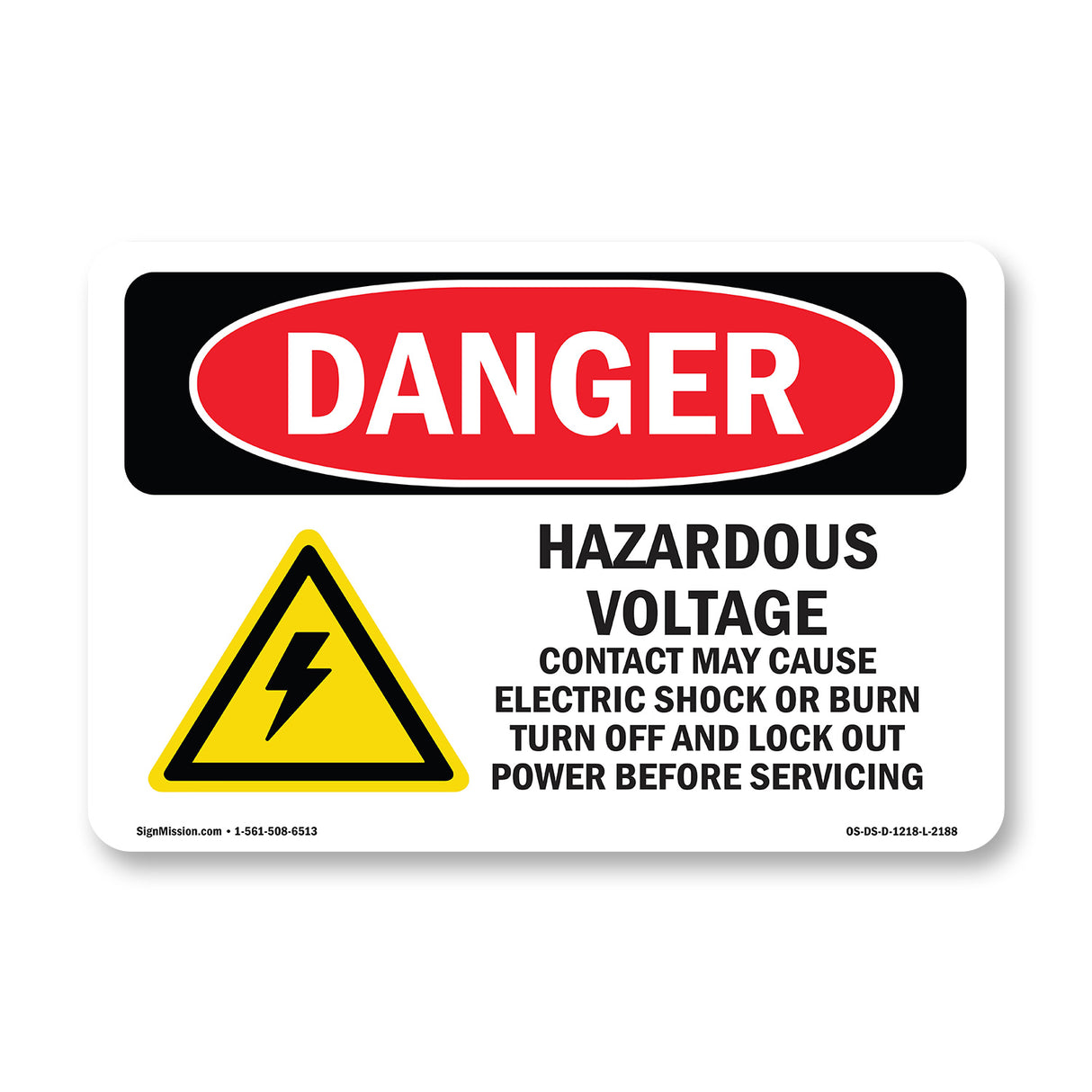 Hazardous Voltage Contact May