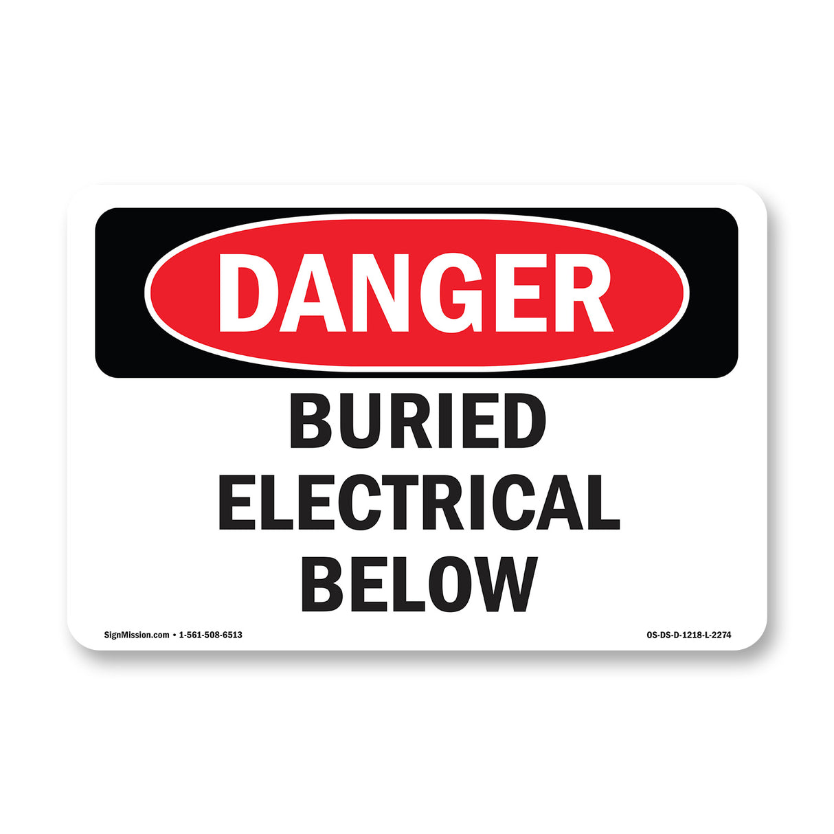 Buried Electrical Below