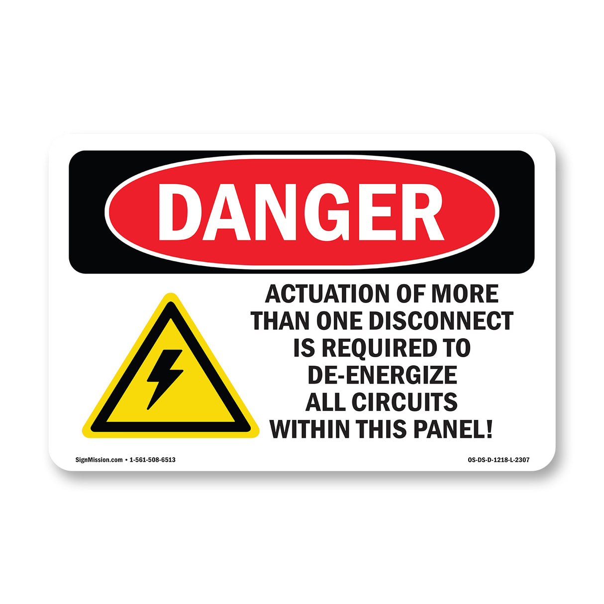 Actuation Of More Than One Disconnect