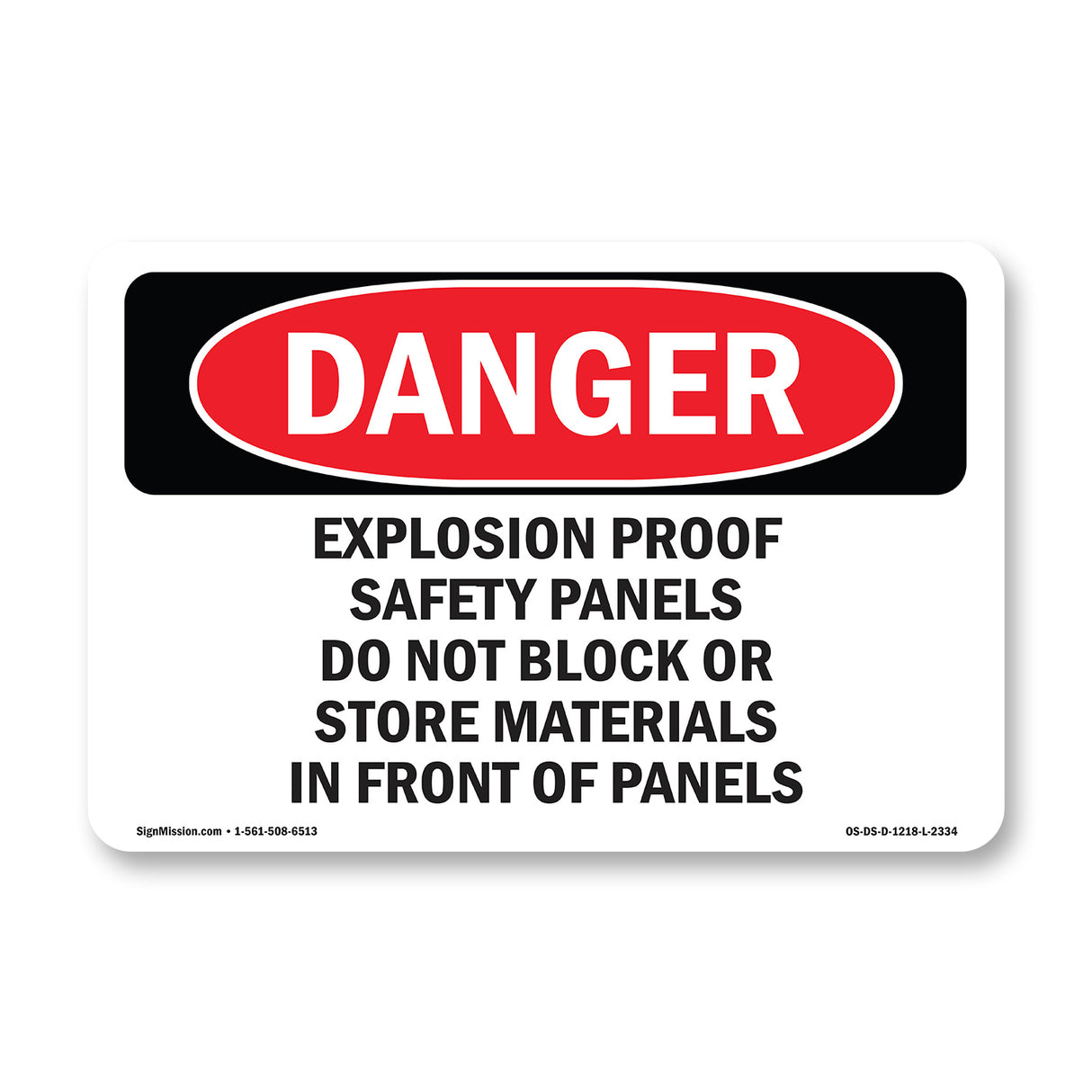 Explosion Proof Safety Panels Do Not Block