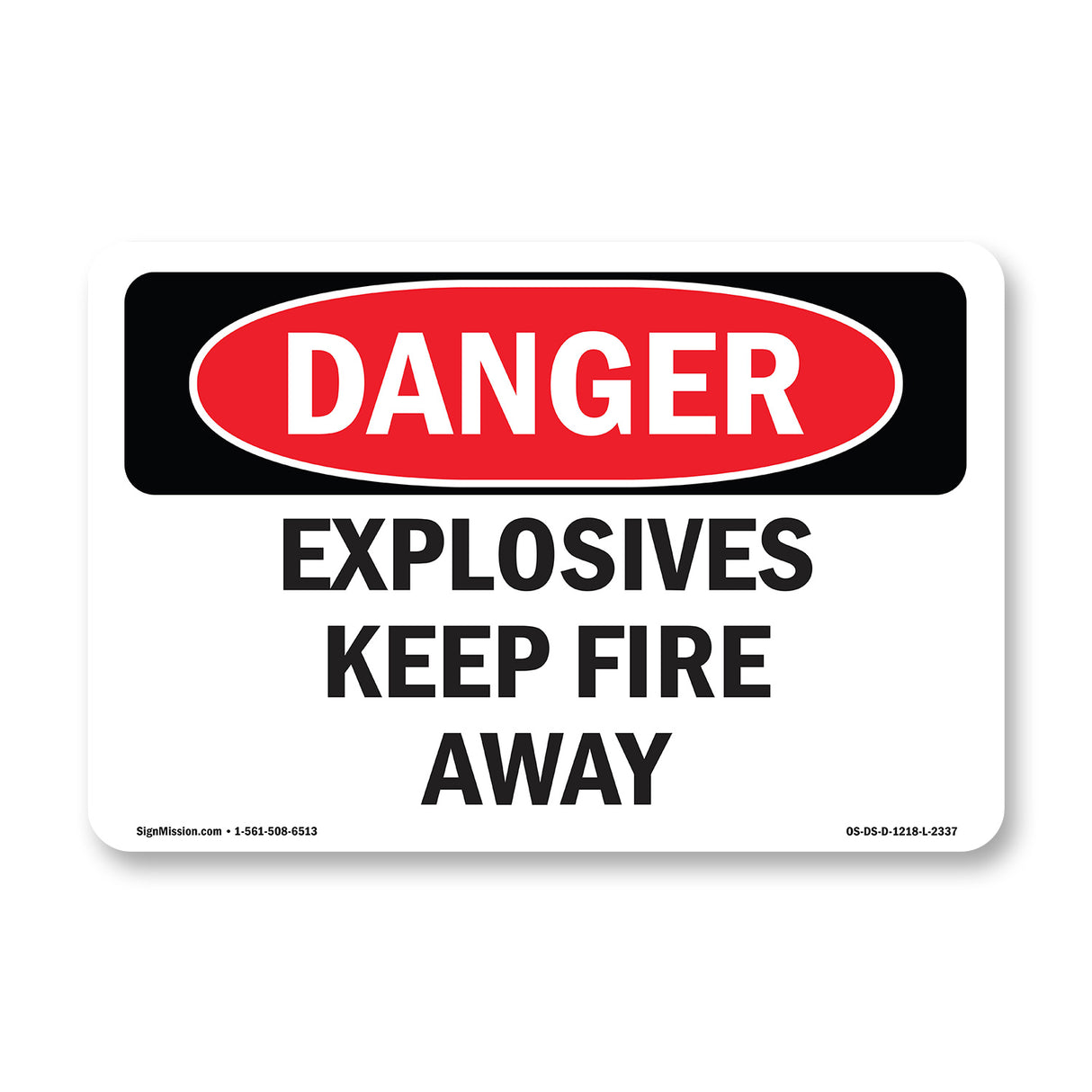 Explosives Keep Fire Away