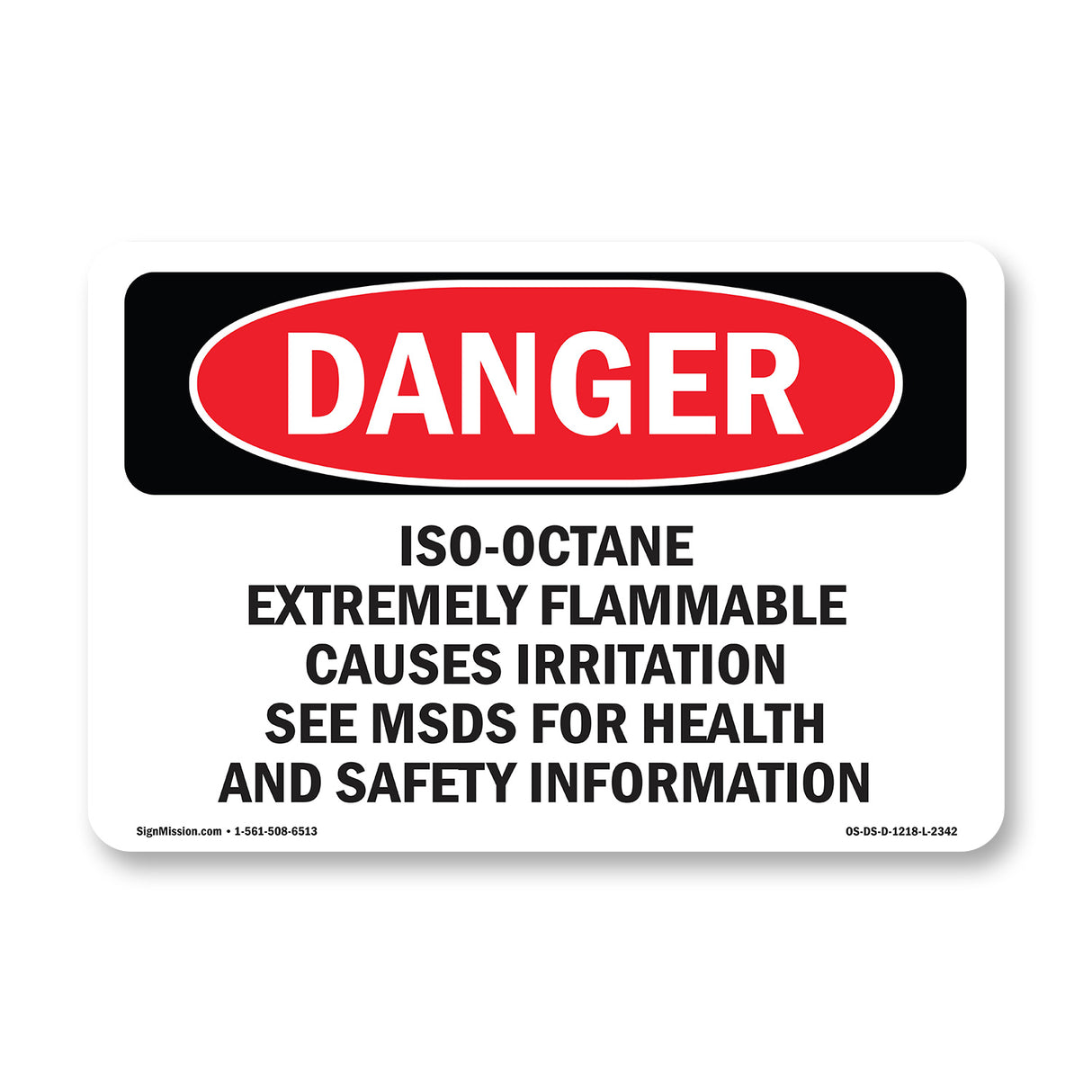 Iso-Octane Extremely Flammable Causes Irritation