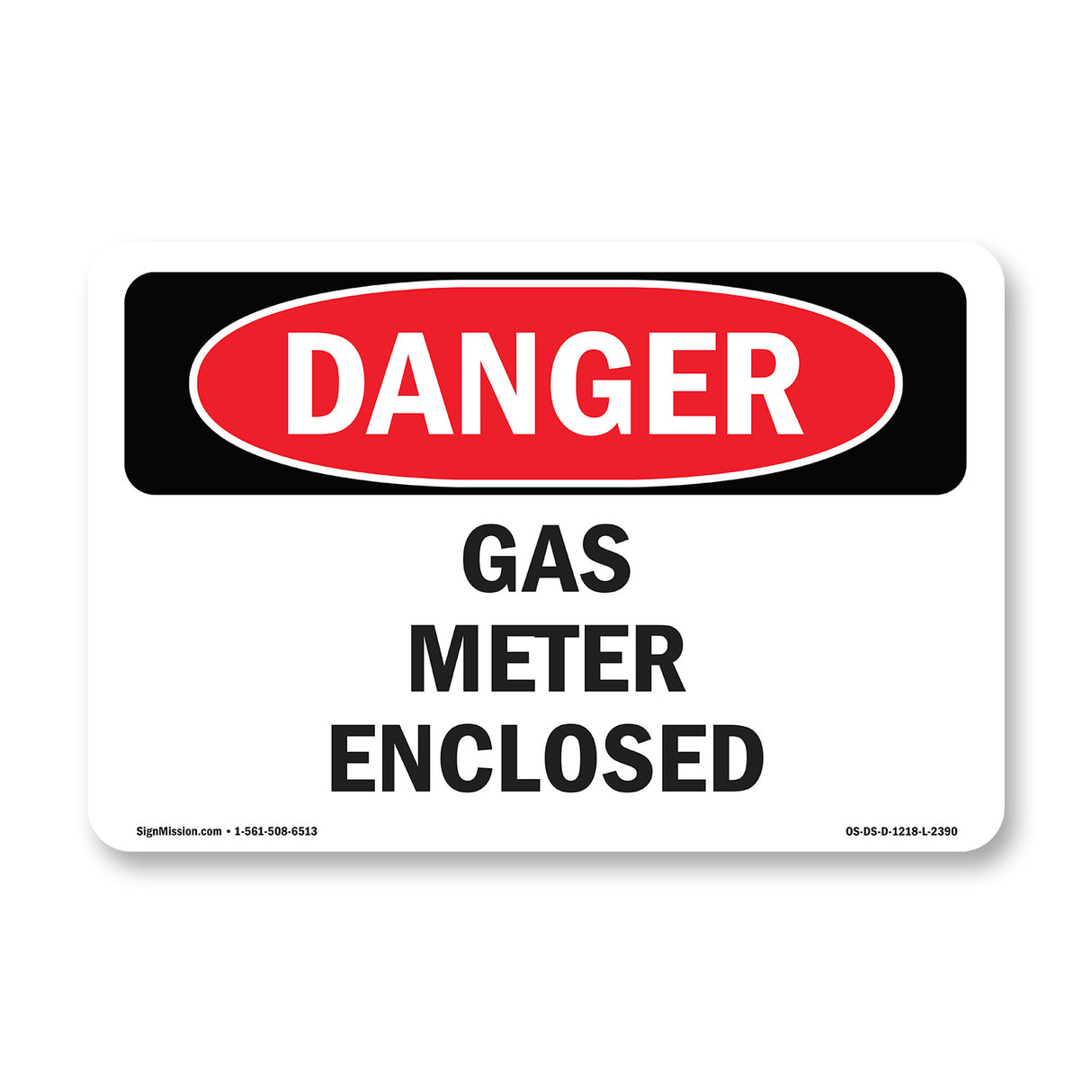 Gas Meter Enclosed