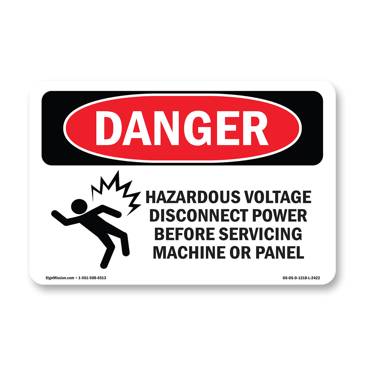 Hazardous Voltage Disconnect