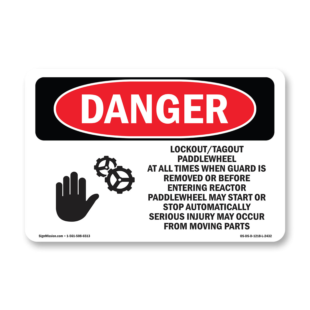 Lockout Tagout Paddlewheel At