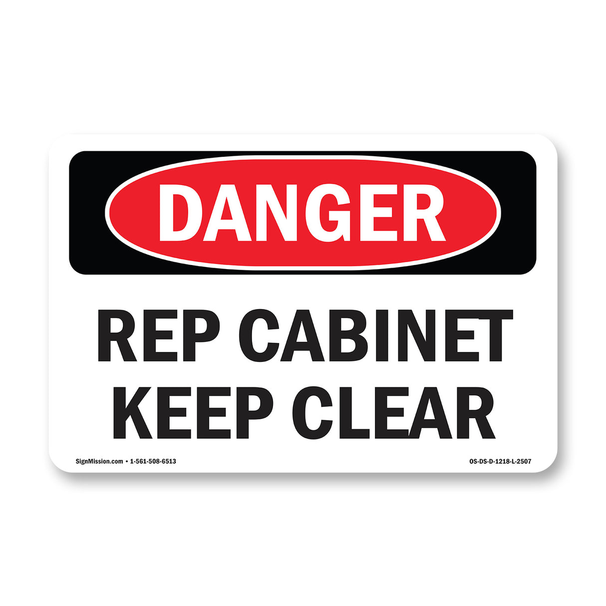 Rep Cabinet Keep Clear