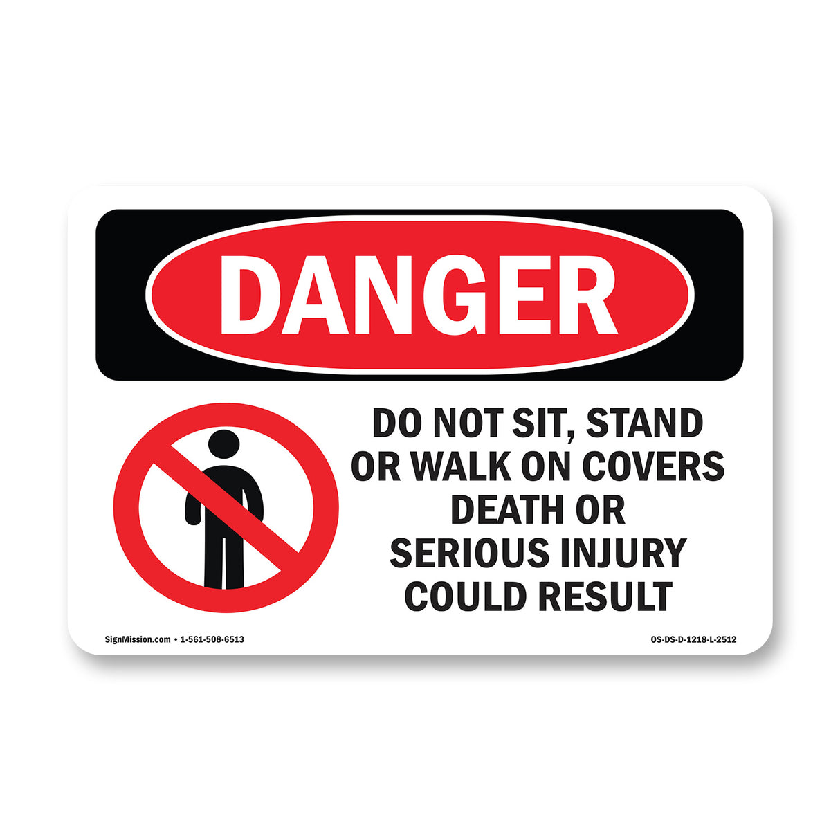 Do Not Sit Stand Or Walk On
