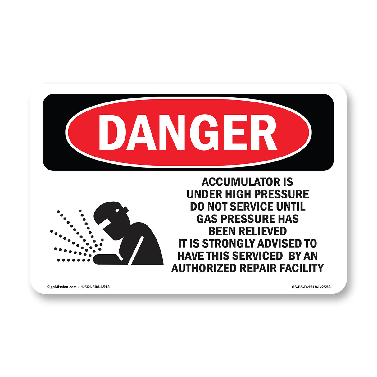 Accumulator Is Under High Pressure