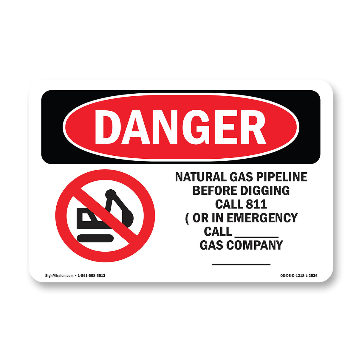 Natural Gas Pipeline Before