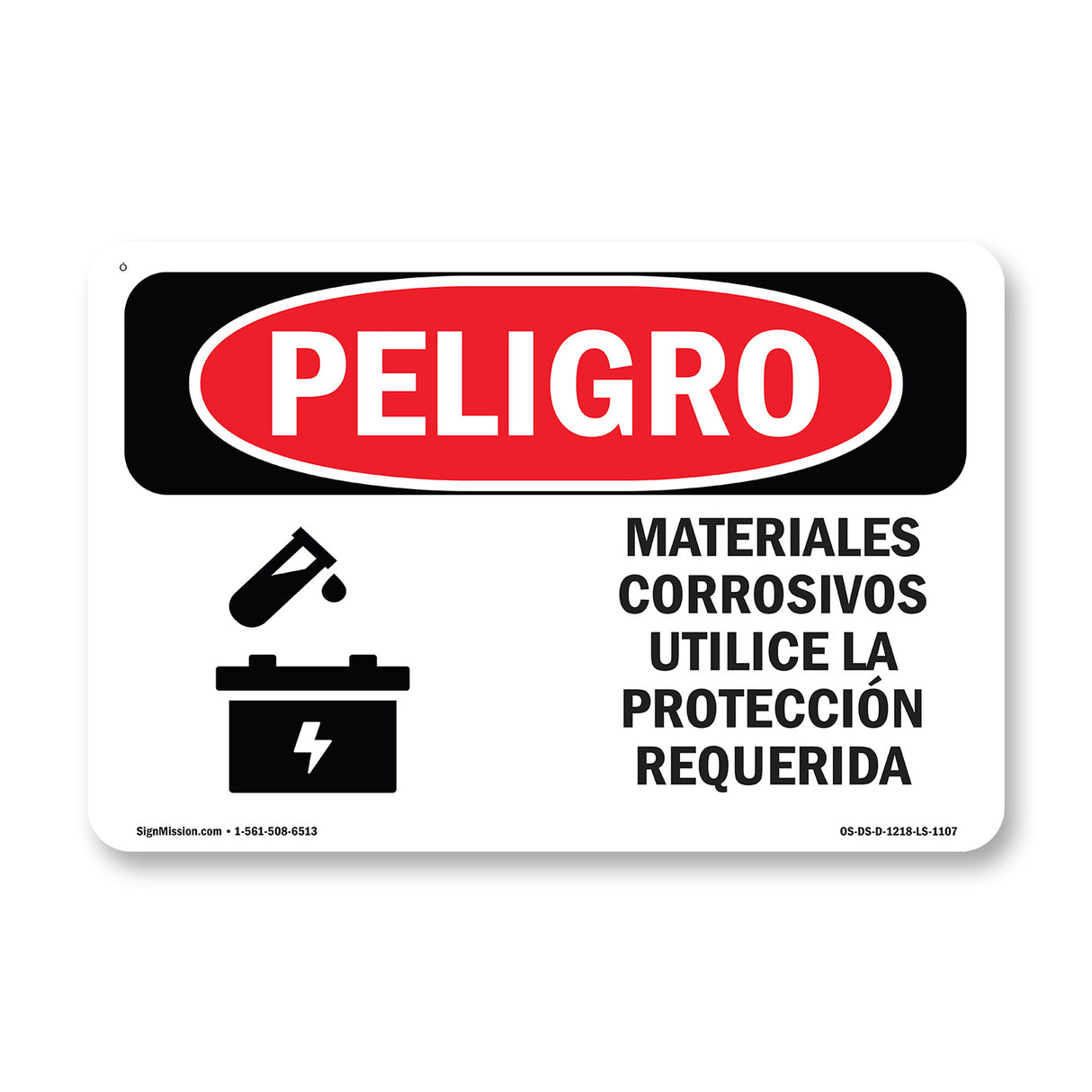 Corrosive Materials Wear Required Protection