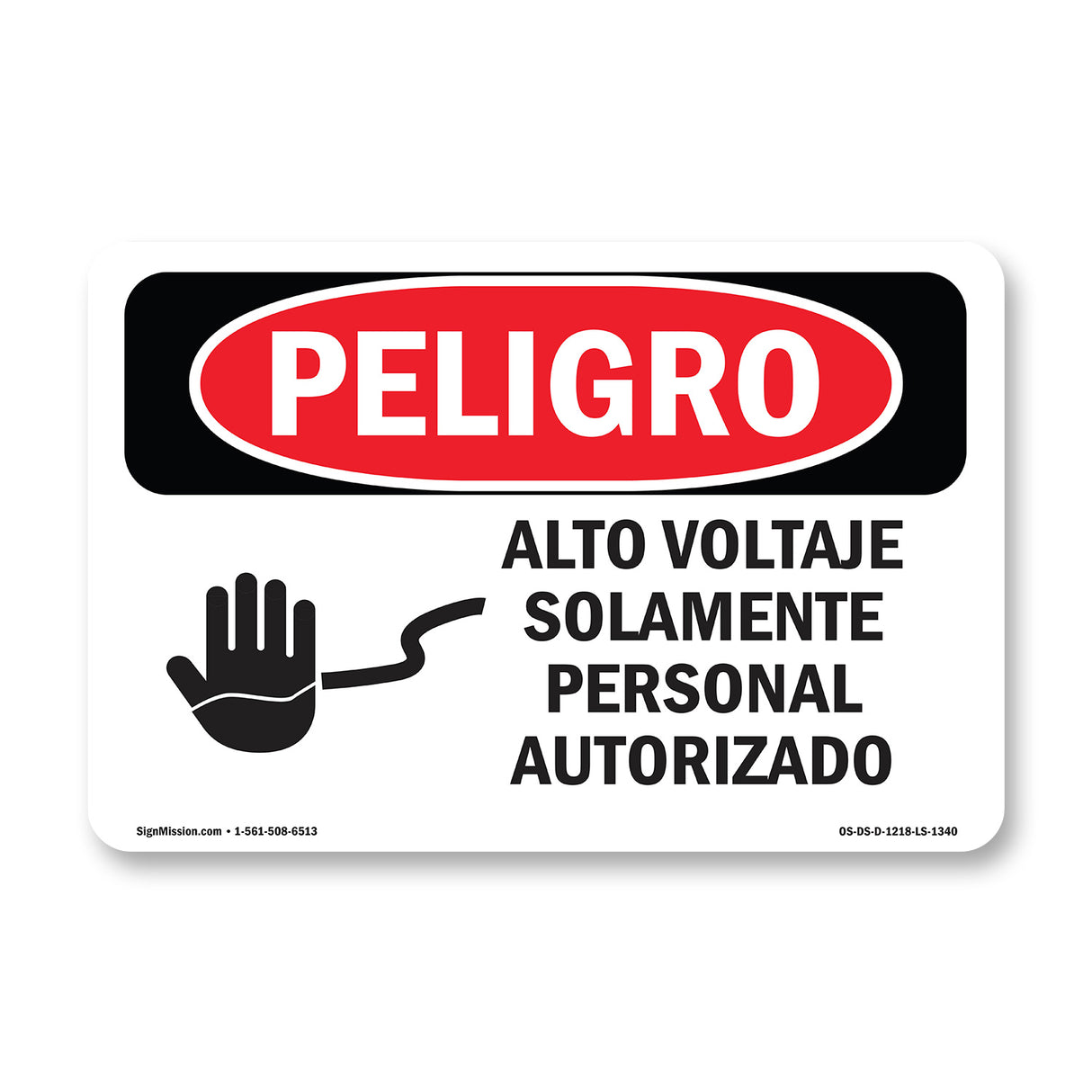 High Voltage Authorized Personnel Only