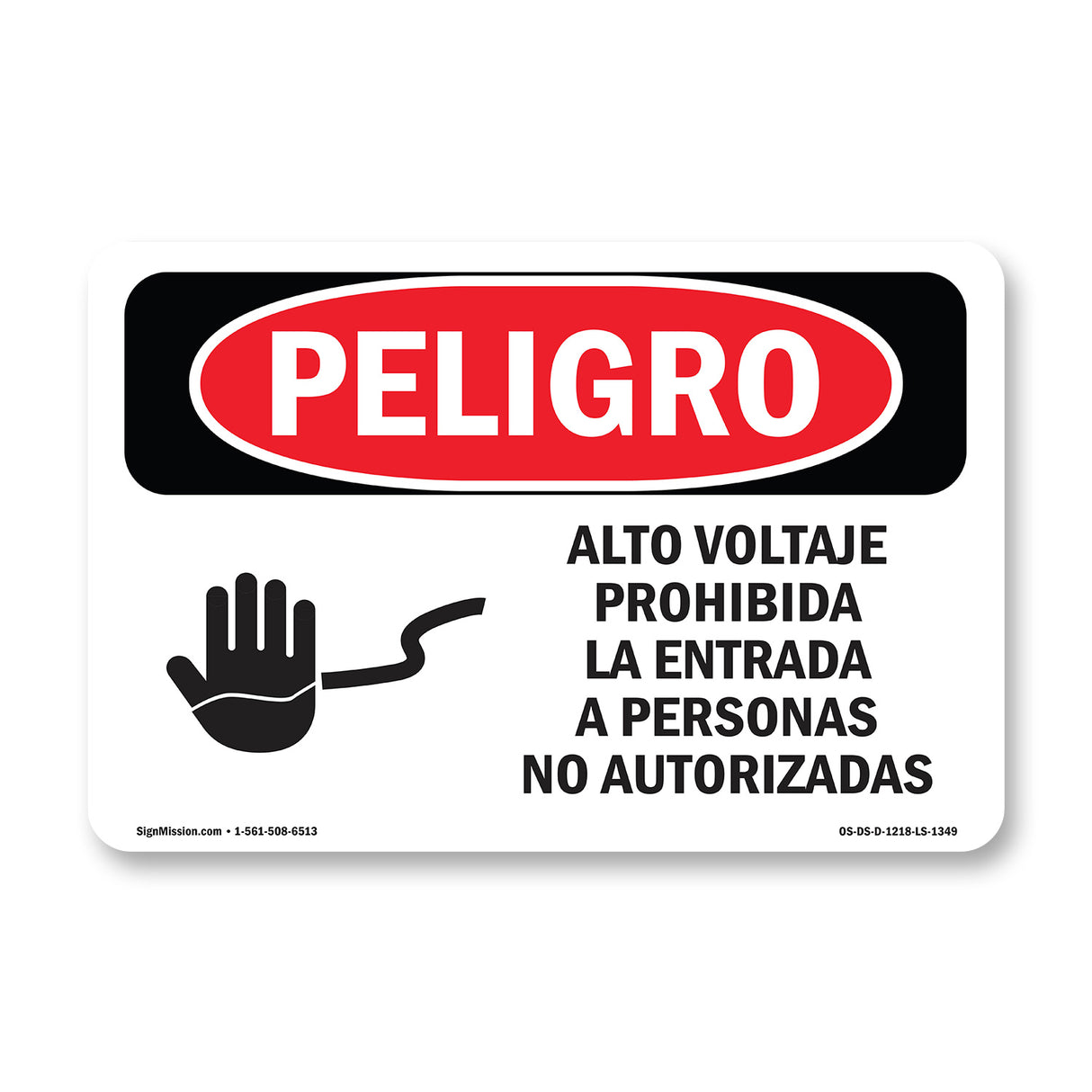 High Voltage Unauthorized Persons Keep Out
